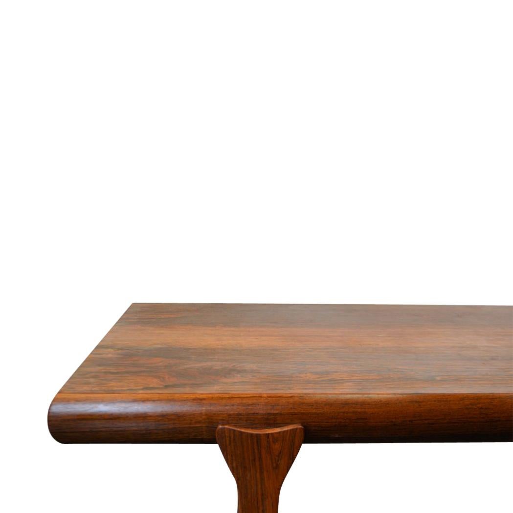 Mid-Century Modern Danish Design Johannes Andersen Palisander Coffee Table