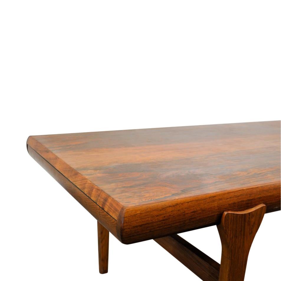 Danish Design Johannes Andersen Palisander Coffee Table In Good Condition In VENLO, LI