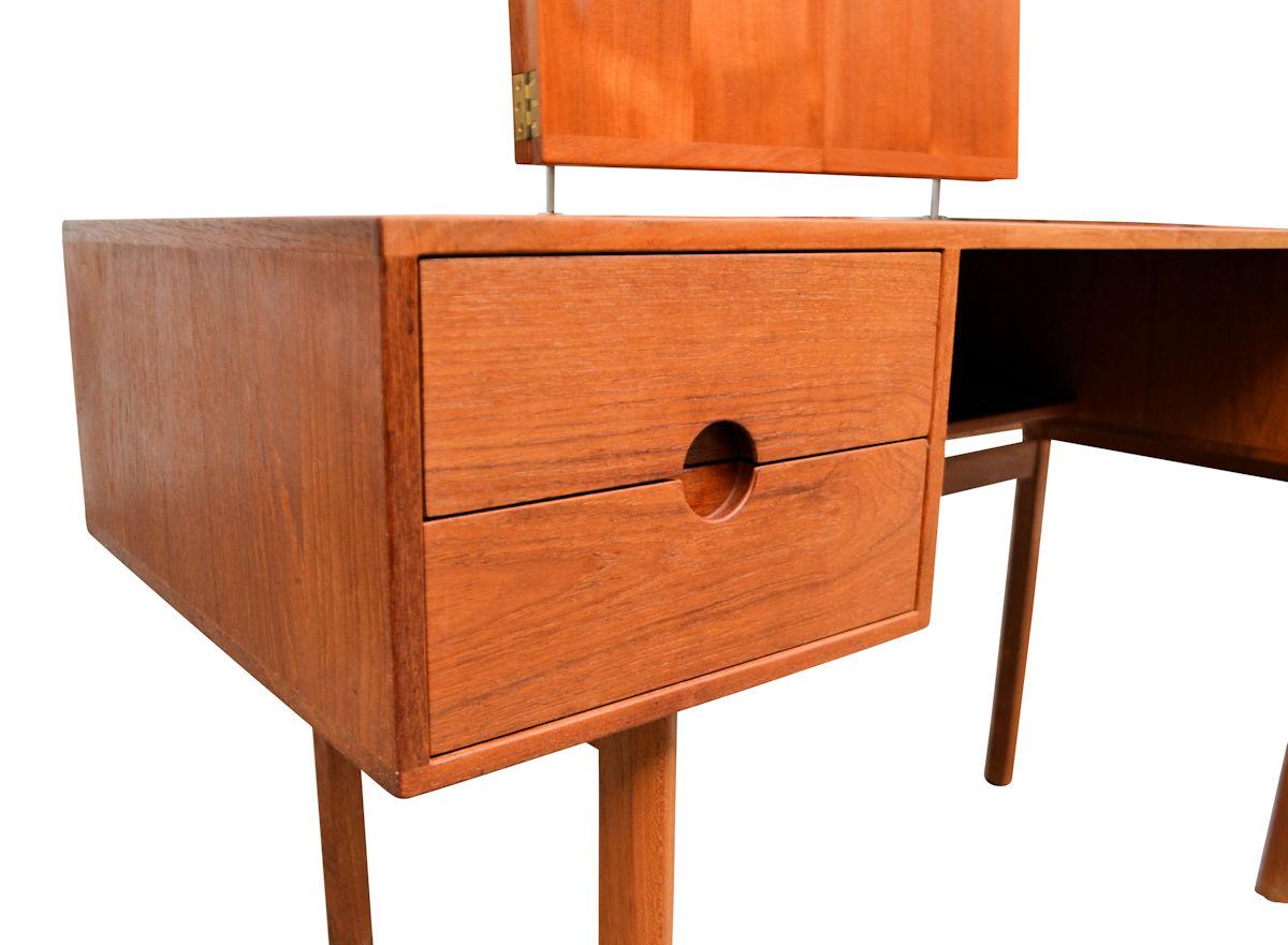 20th Century Danish Design Kai Kristiansen for Aksel Kjersgaard Teak Dressing Table