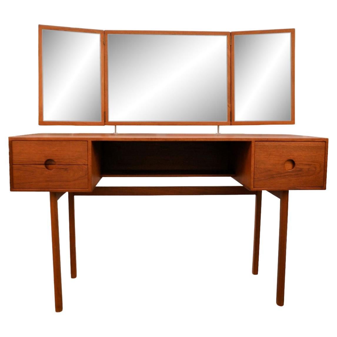 Danish Design Kai Kristiansen for Aksel Kjersgaard Teak Dressing Table