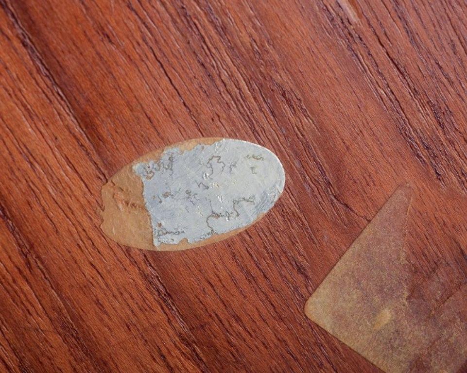 Design danese. Ciotola grande in legno duro. Metà del XX secolo. in vendita 1