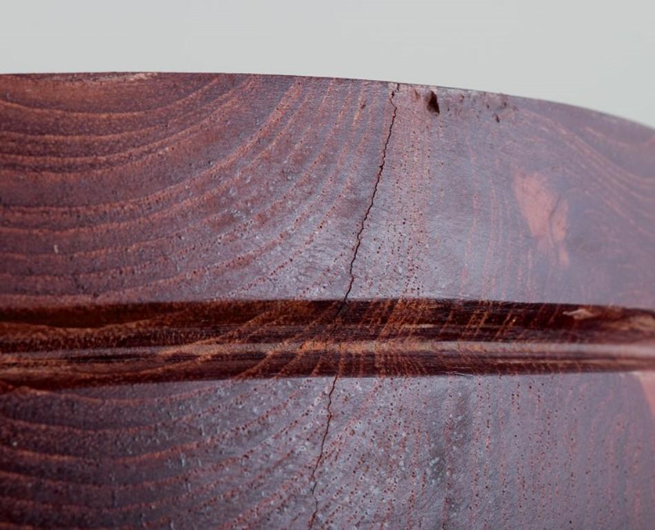 Design danese. Ciotola grande in legno duro. Metà del XX secolo. in vendita 2