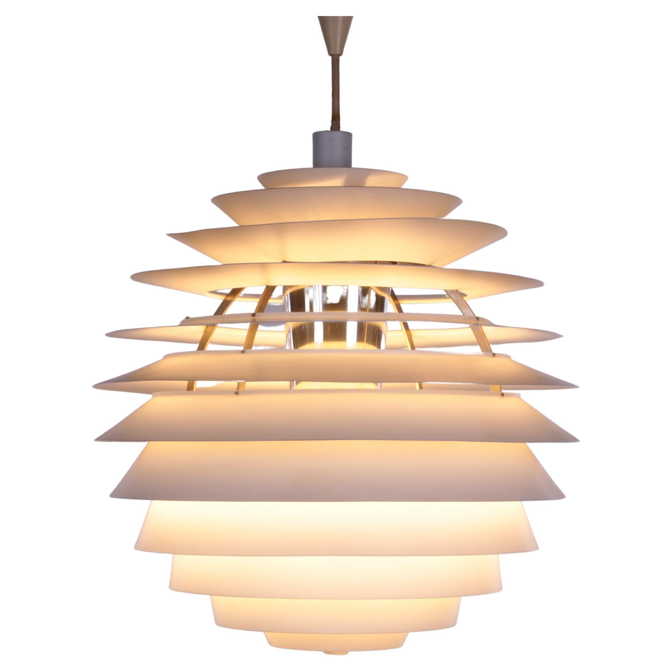 Danish Design Louis Poulsen Ph Louvre Hanging Lamp 1960s For Sale