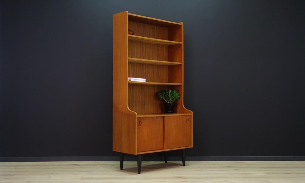 Mid-Century Modern Danish Design Midcentury Bookcase Teak