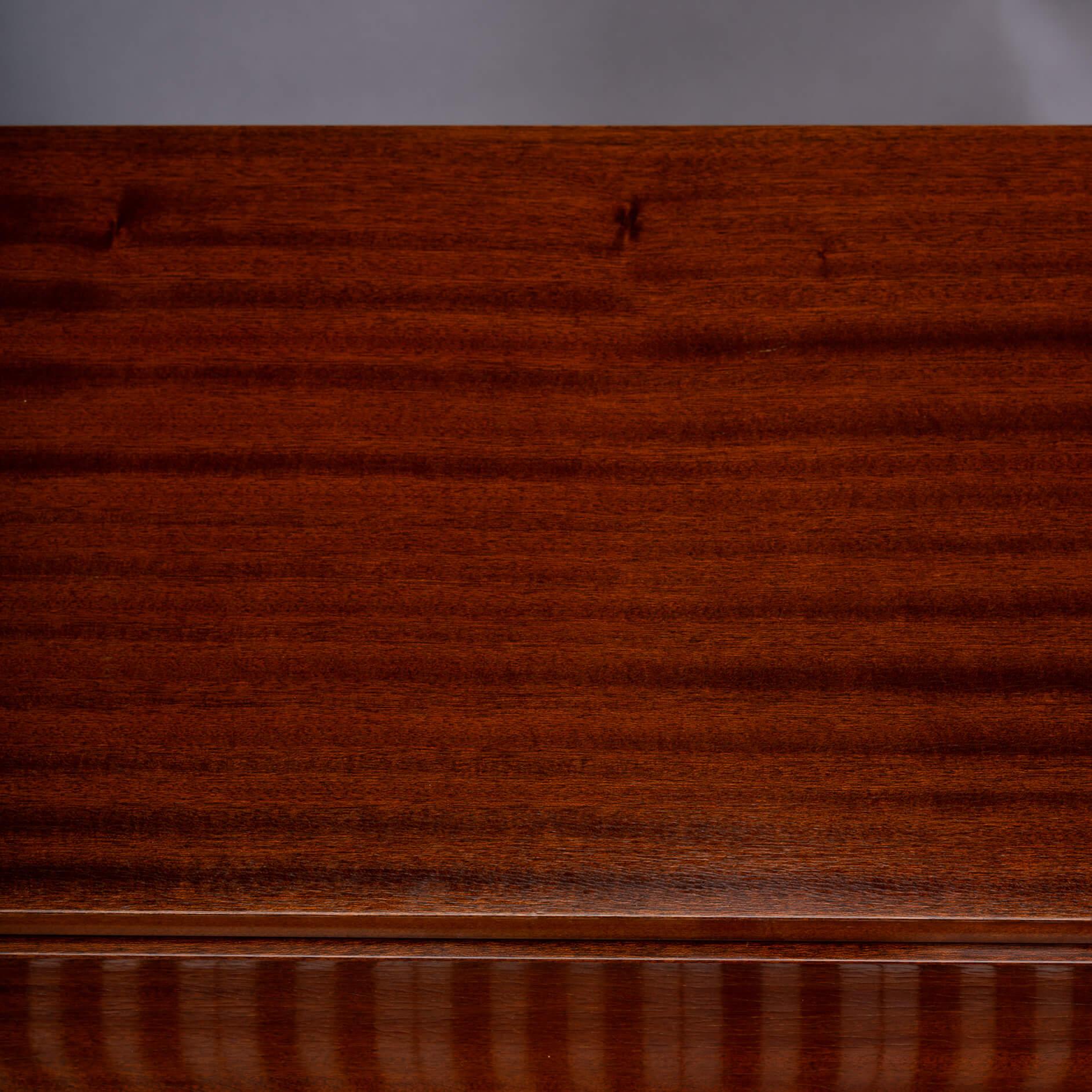 Danish Design Midcentury Pianette by Louis Zwicki in Mahogany, 1950s For Sale 2