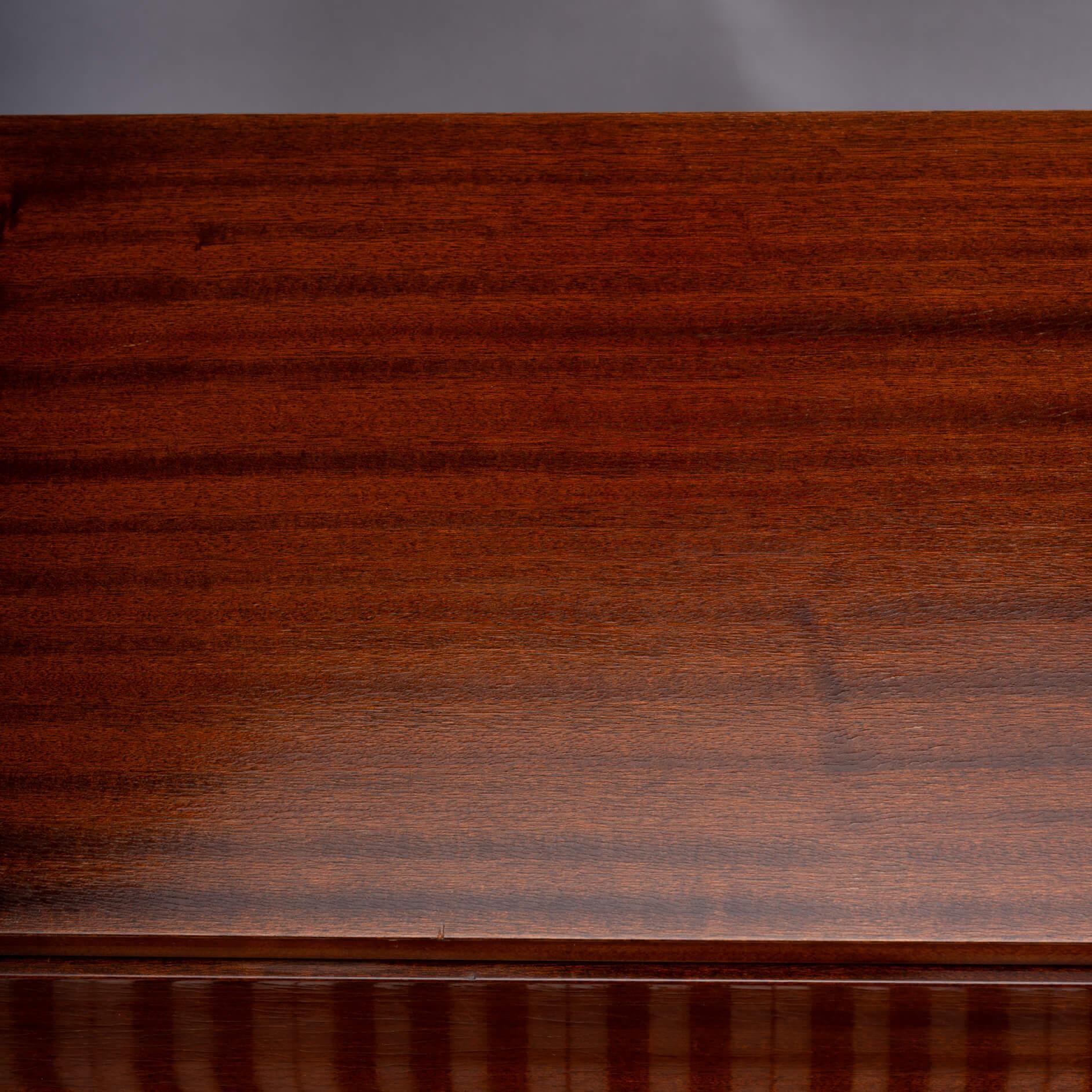 Danish Design Midcentury Pianette by Louis Zwicki in Mahogany, 1950s For Sale 3