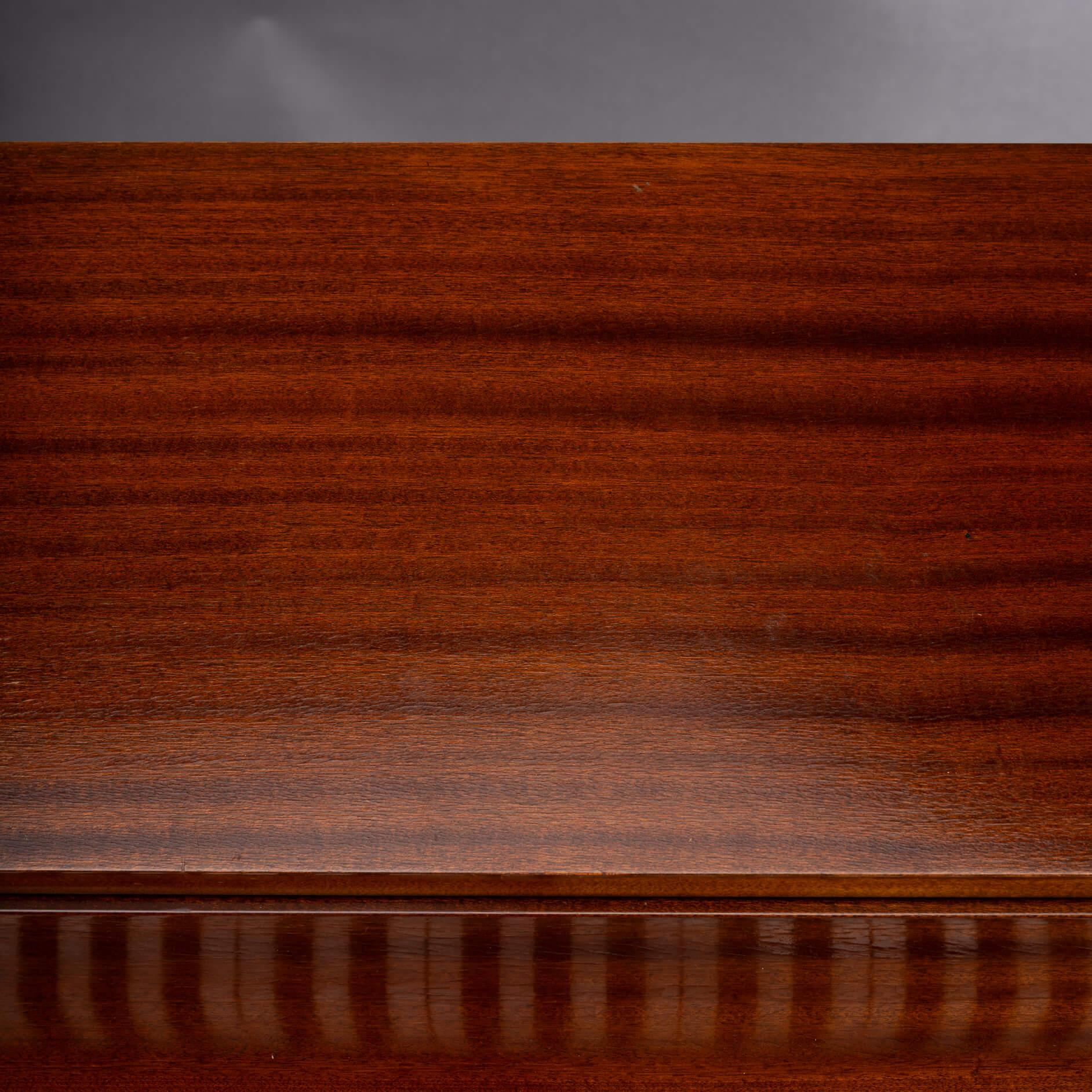 Danish Design Midcentury Pianette by Louis Zwicki in Mahogany, 1950s For Sale 4