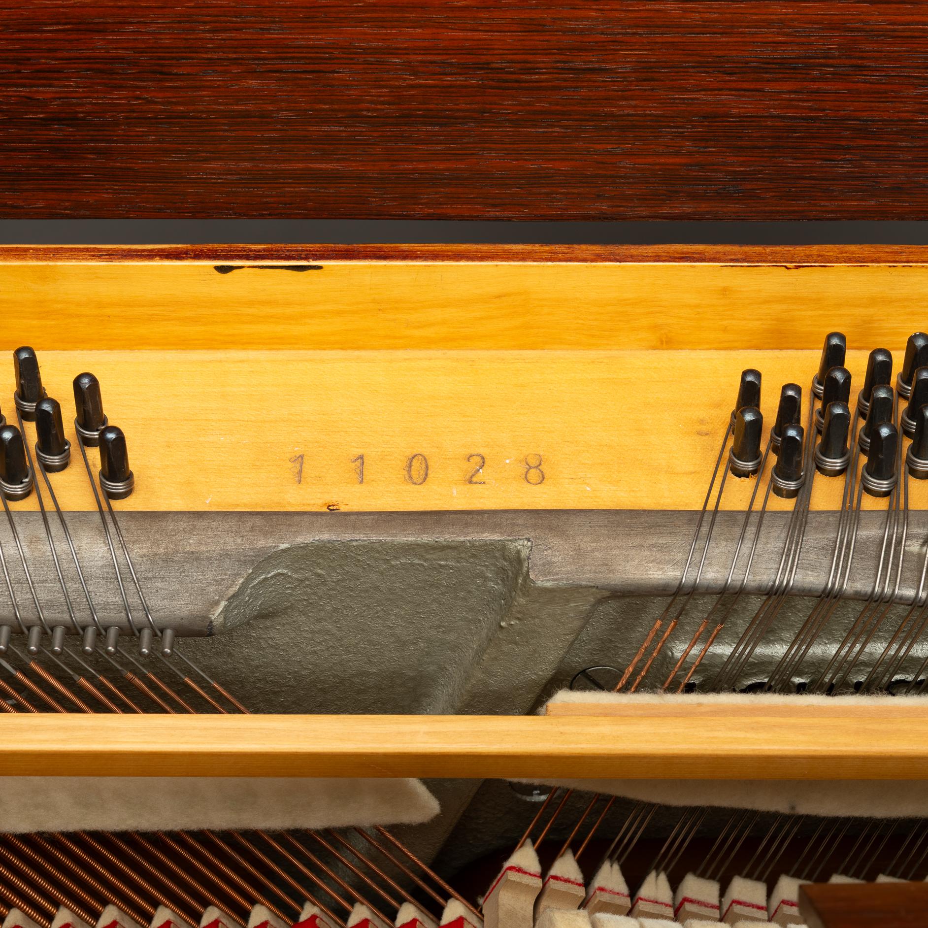 Pianette de Louis Zwicki en bois de rose, design danois du milieu du siècle, années 1960 en vente 4