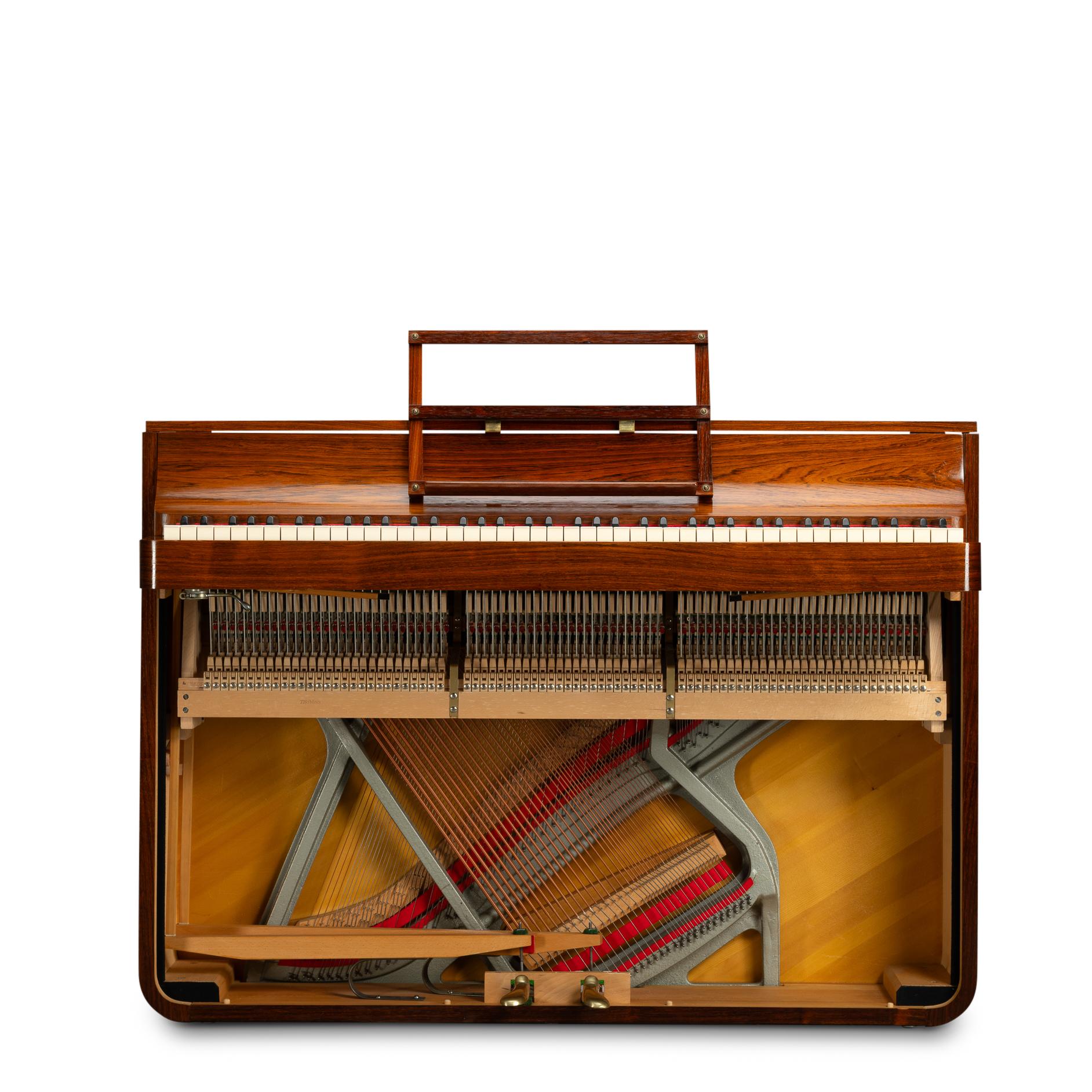 Pianette de Louis Zwicki en bois de rose, design danois du milieu du siècle, années 1960 en vente 8