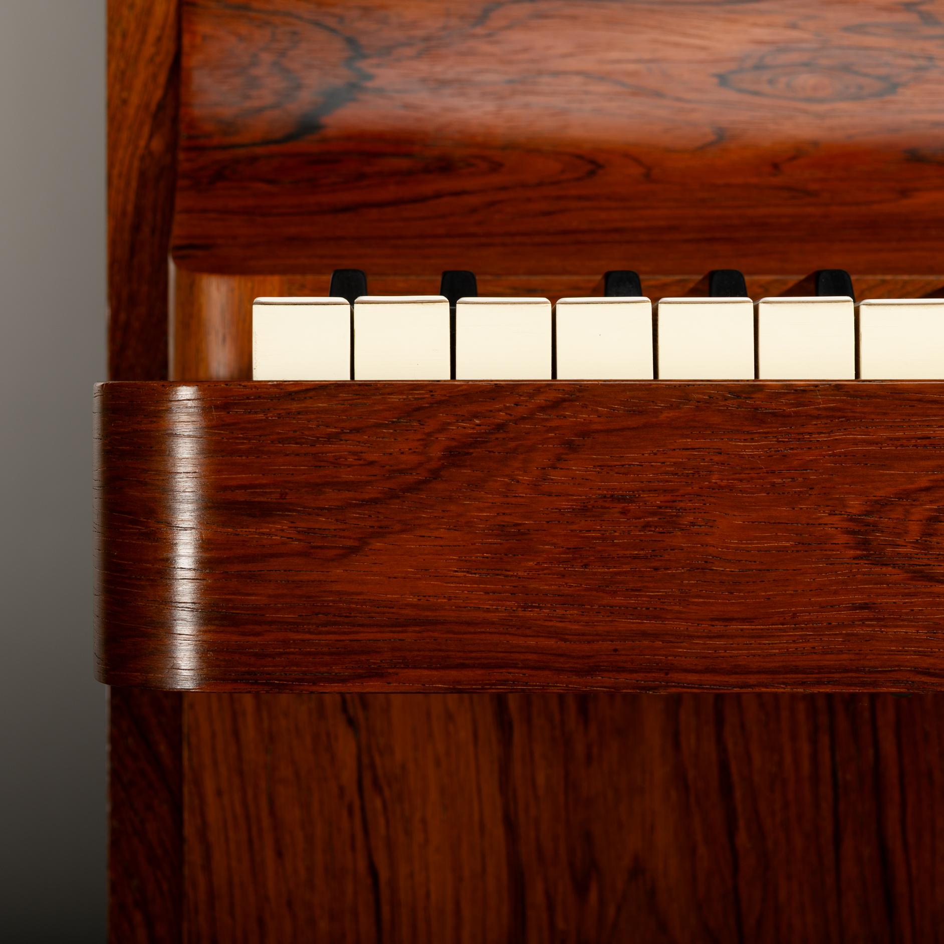 Pianetta danese di design del Medioevo di Louis Zwicki in palissandro, anni '60 In condizioni buone in vendita a Breda, Netherlands