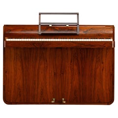 Danish Design Midcentury Pianette by Louis Zwicki in Rosewood, 1960s