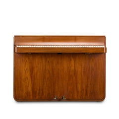 Danish Design Midcentury Pianette by Louis Zwicki in Teak with moderator, 1960s