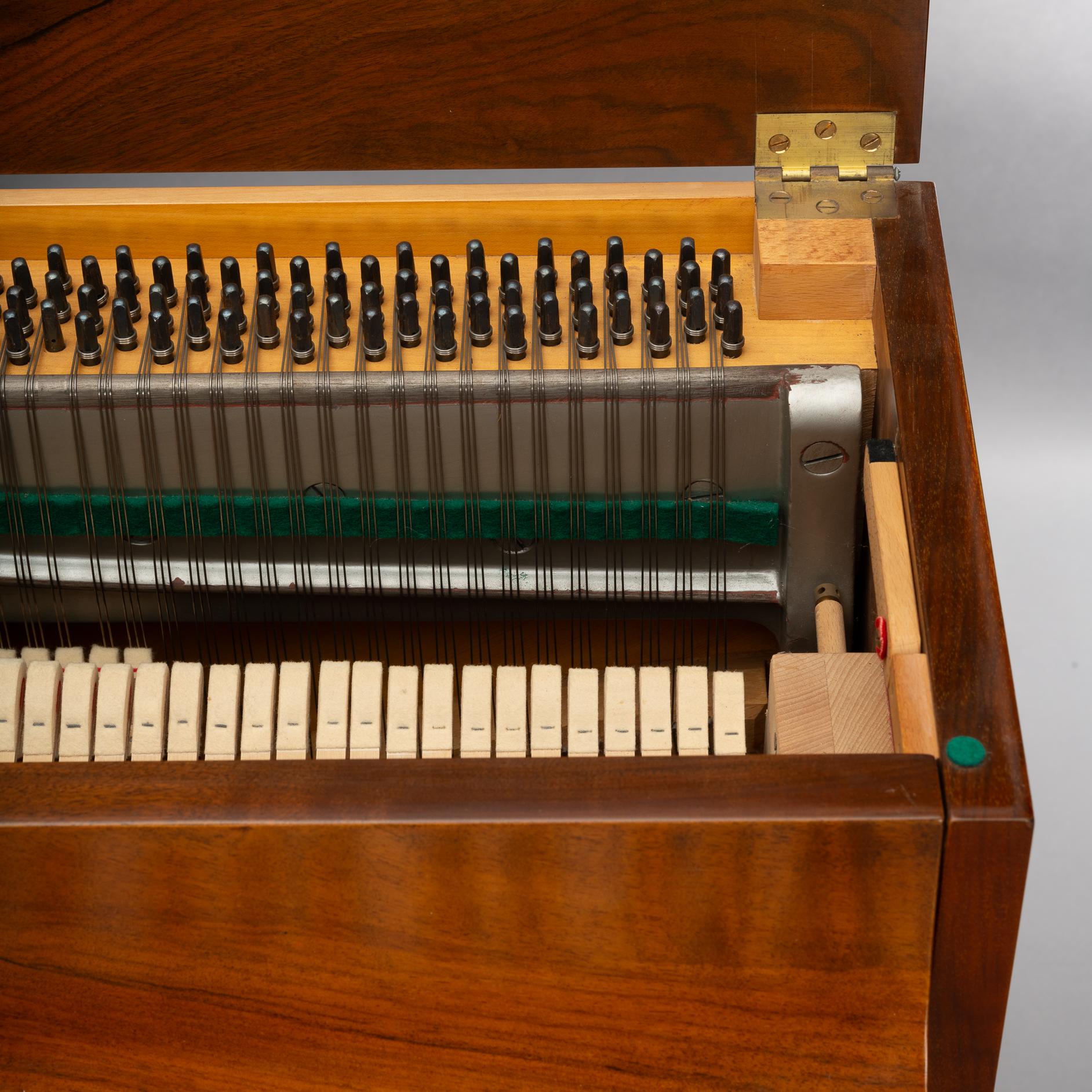 Danish Design Midcentury Rosewood Pianette by Louis Zwicki, 1950s 4