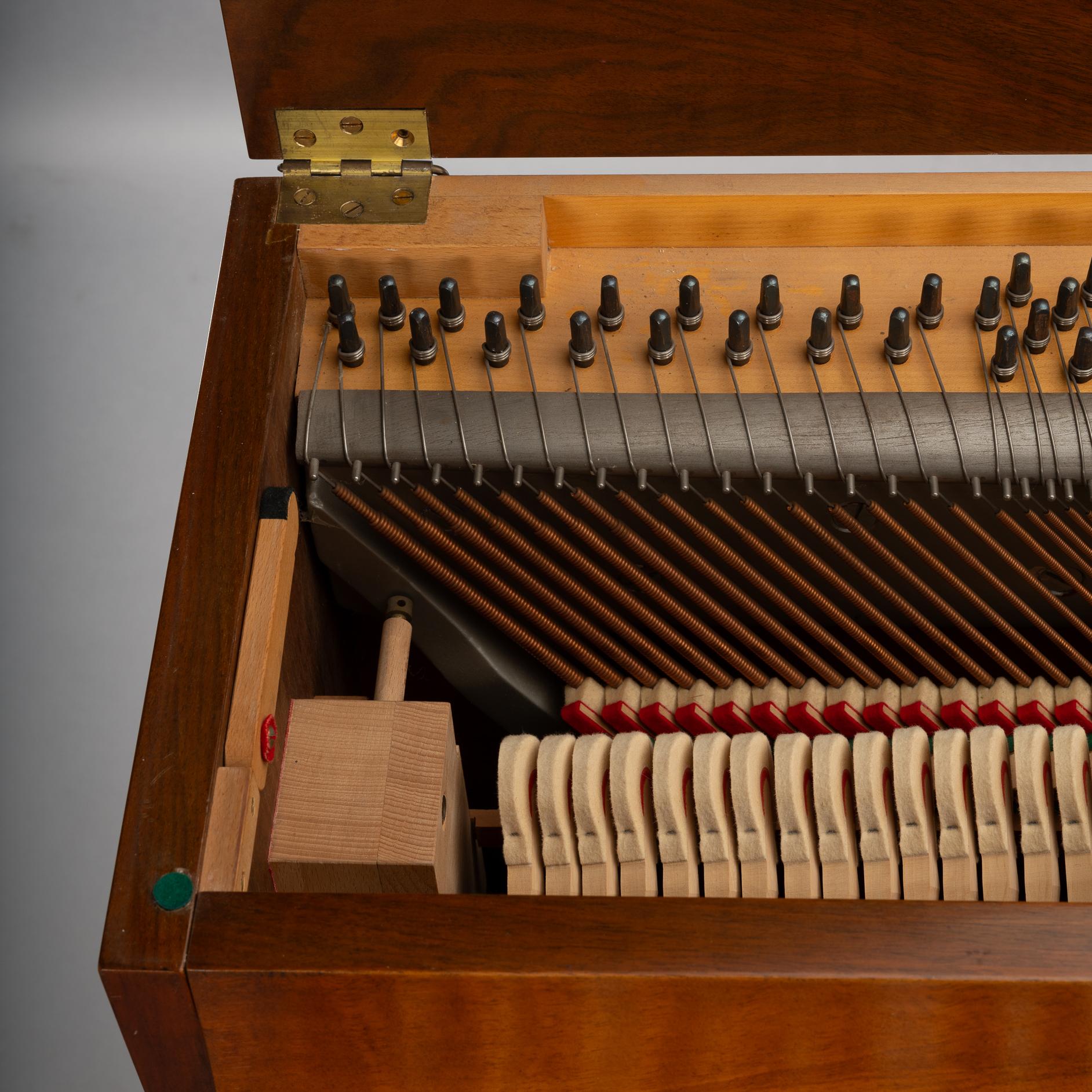 Mid-20th Century Danish Design Midcentury Rosewood Pianette by Louis Zwicki, 1950s
