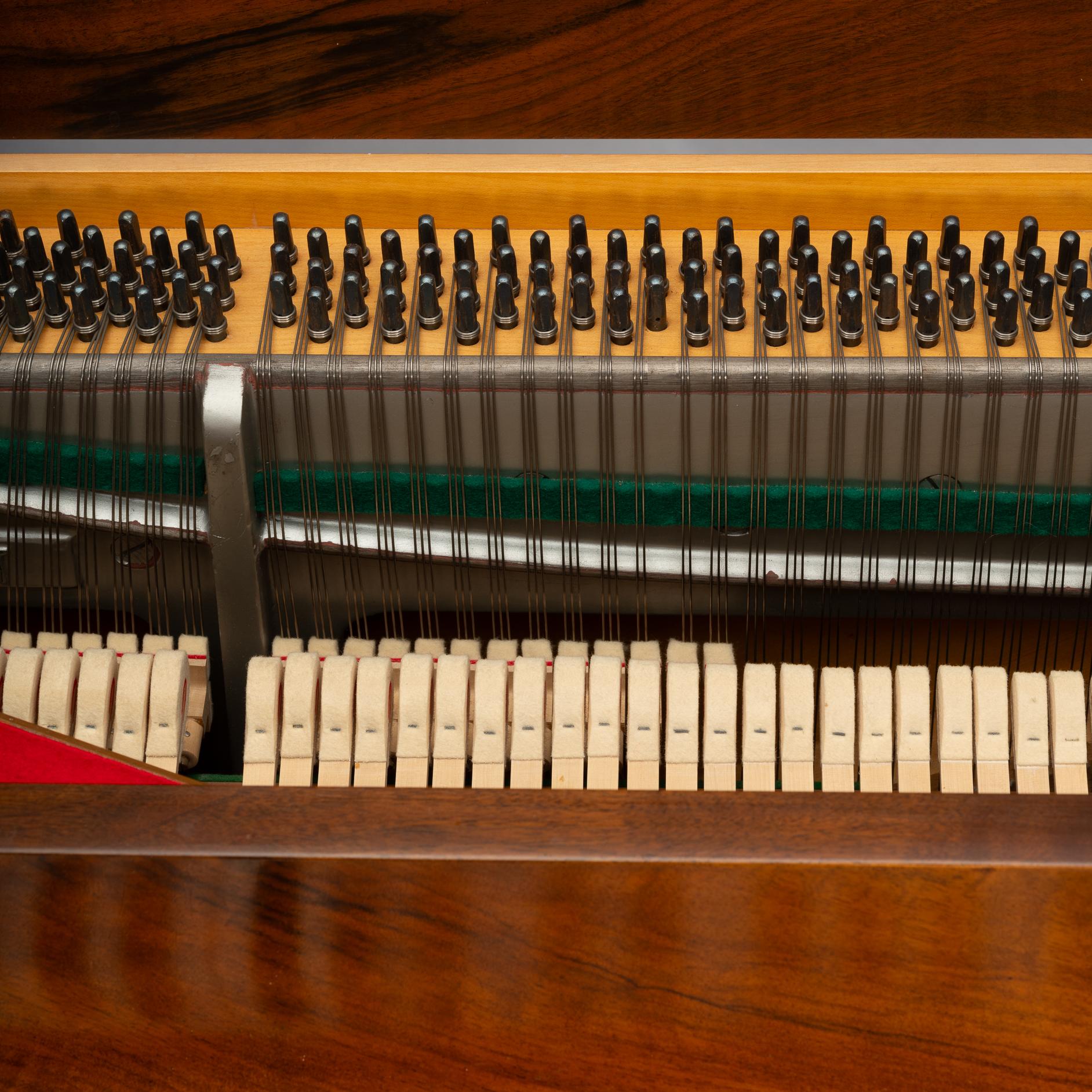 Danish Design Midcentury Rosewood Pianette by Louis Zwicki, 1950s 1