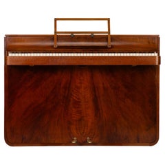 Dänisches Design Palisander-Klavier aus der Jahrhundertmitte von Louis Zwicki, 1950er Jahre