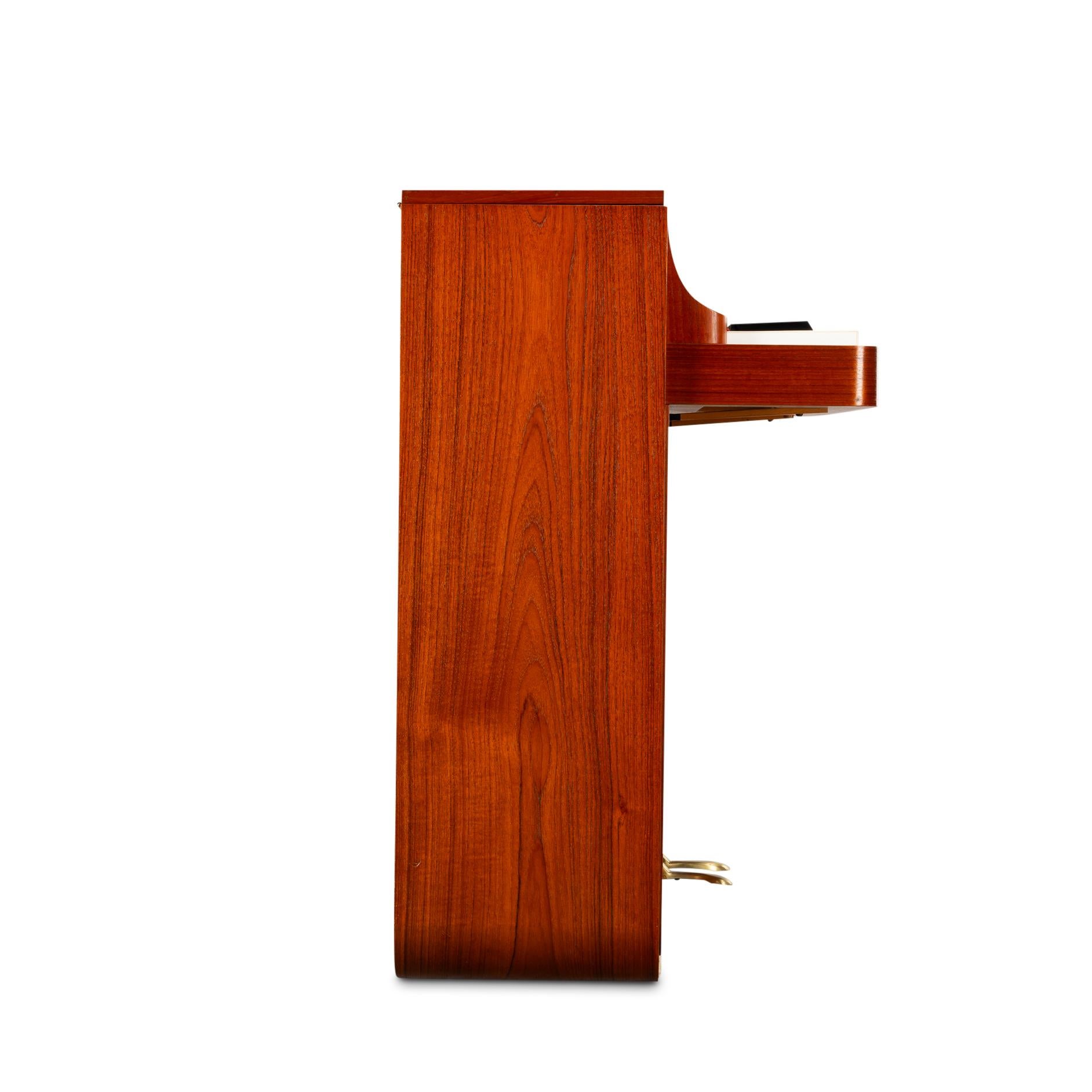 Impiallacciato Pianetta in teak di Louis Zwicki, 1950, design danese del Medioevo in vendita