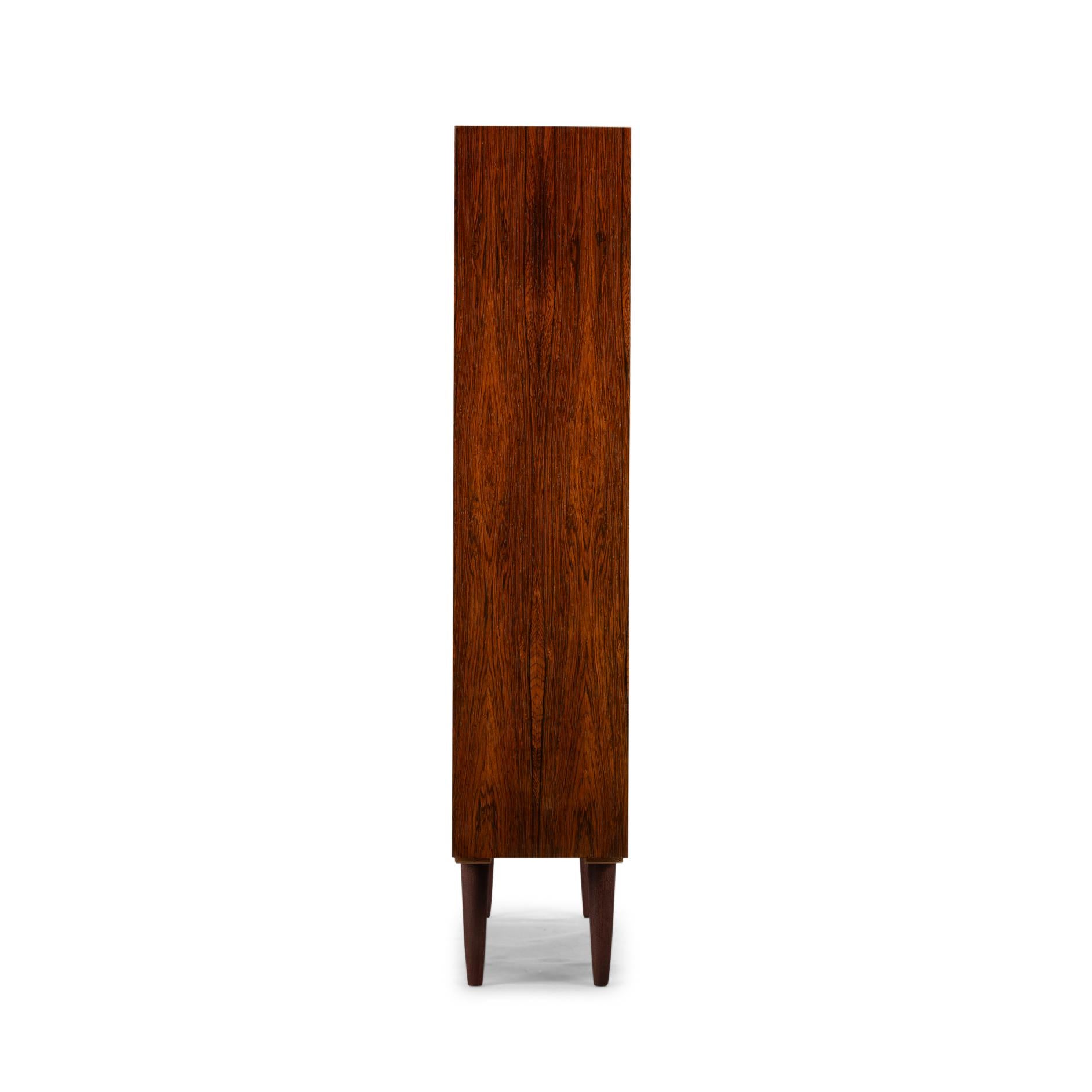 Mid-Century Modern Danish Design Model 6 Rosewood Bookcase by Gunni Omann for Omann Jun, 1960s