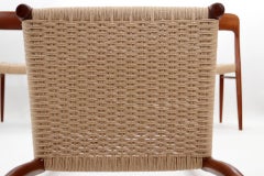 Danish Design Niels Otto Moller Model 75 Dining Chairs JL Moller Møbelfabrik