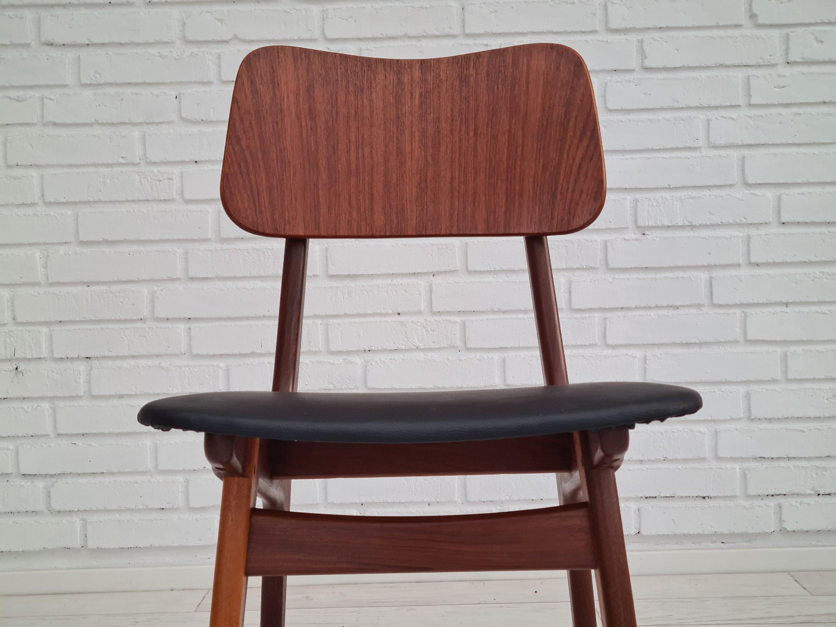Danish design, Pair of chairs, Ib Kofod-Larsen, 60s, model 74 6