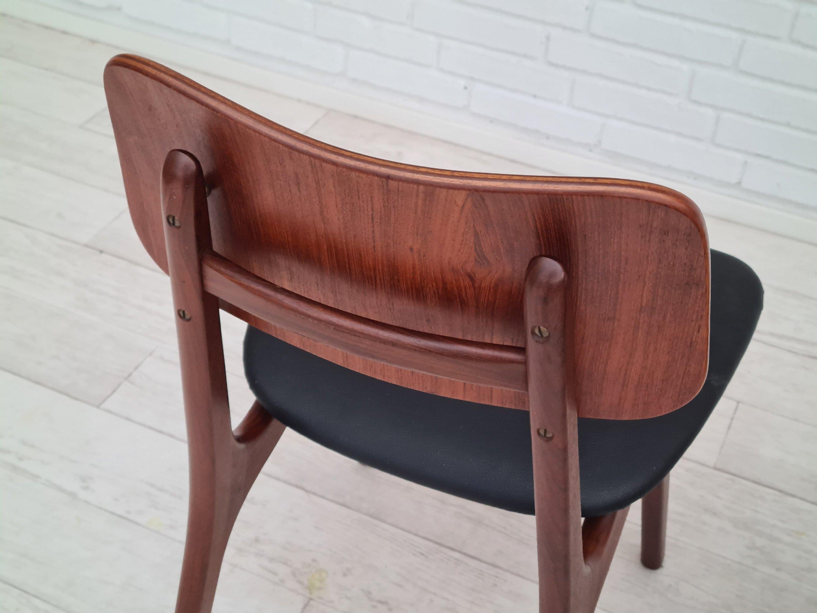 Danish design, Pair of chairs, Ib Kofod-Larsen, 60s, model 74 9