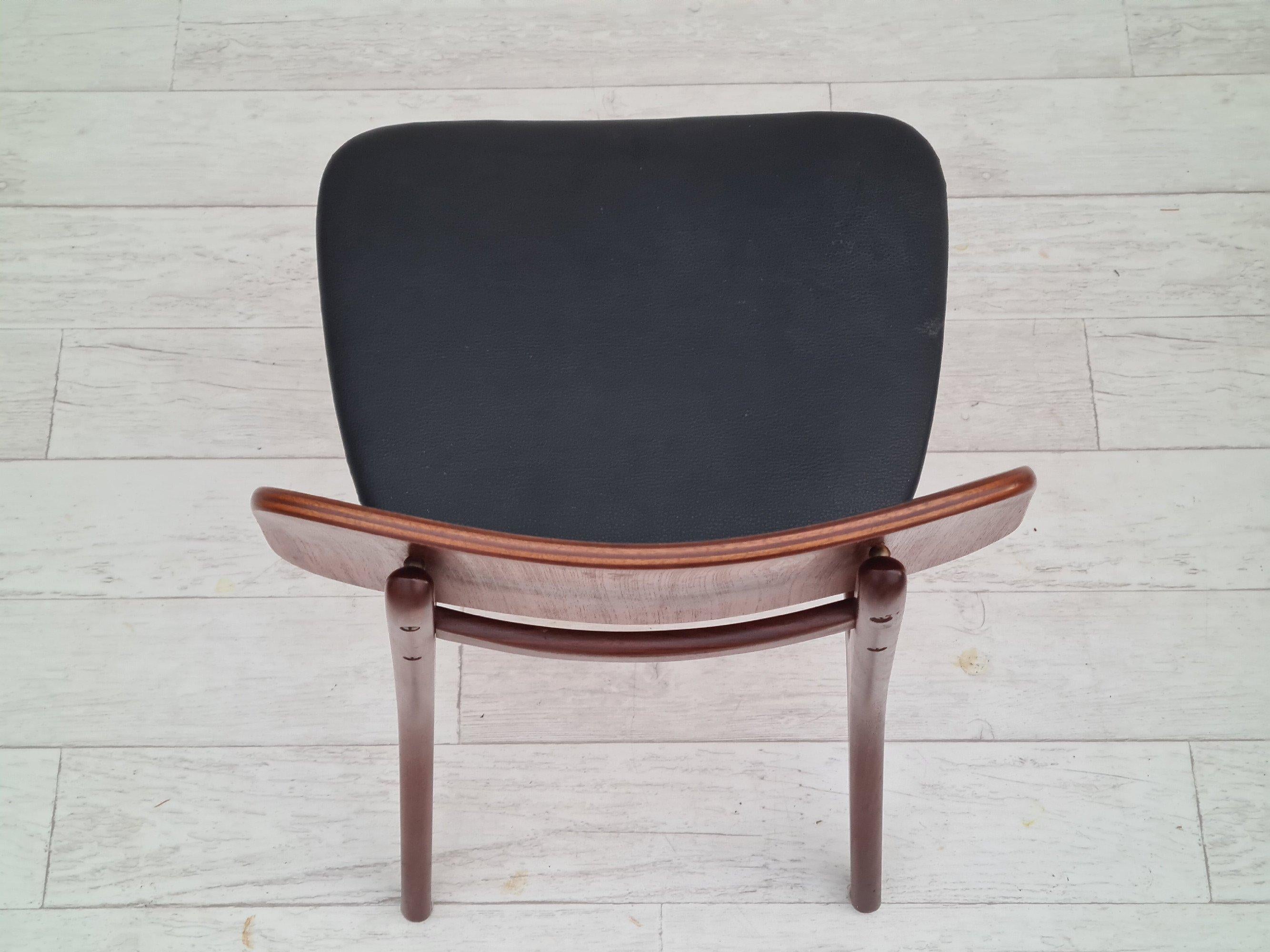 Danish design, Pair of chairs, Ib Kofod-Larsen, 60s, model 74 11