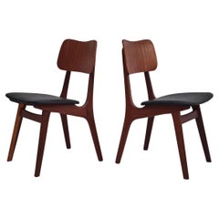 Dänisches Design, Paar Stühle, Ib Kofod-Larsen, 60er-Jahre, Modell 74