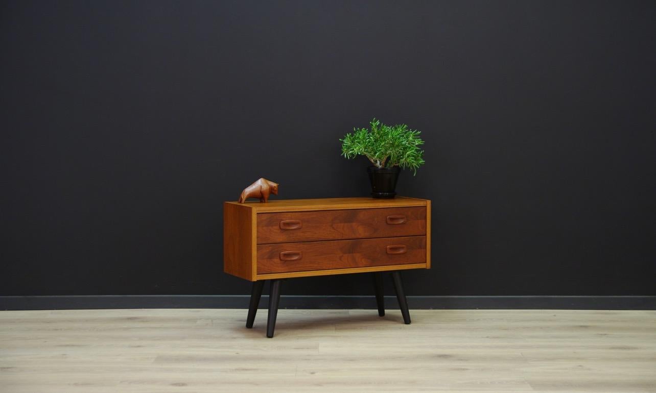 Danish Design Retro Chest of Drawers 1960-1970 Teak (Moderne der Mitte des Jahrhunderts)