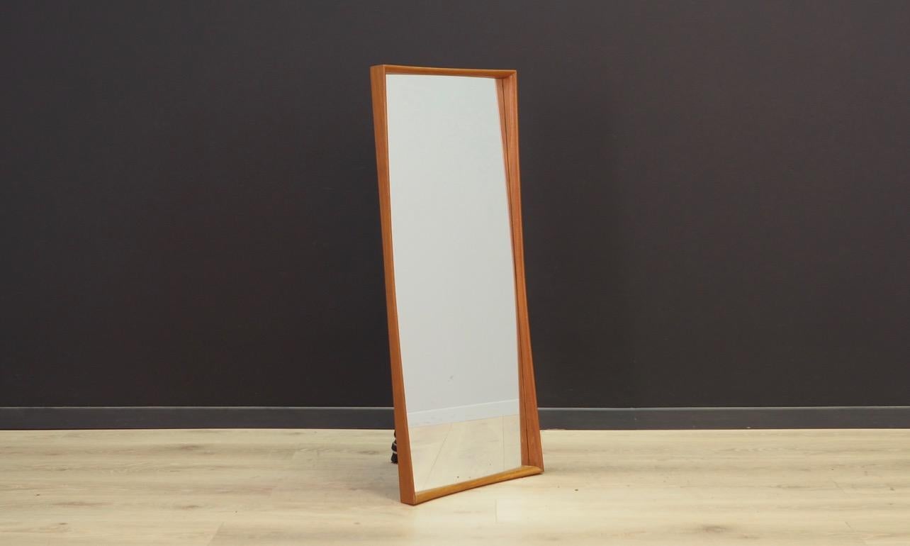 Matako stool by Francis Sultana (all prices exclude delivery).a Classic mirror from the 1960s-1970s, Scandinavian design. Mirror made of teak wood, glass without scratches, with possibility of hanging. Preserved in good condition - directly for
