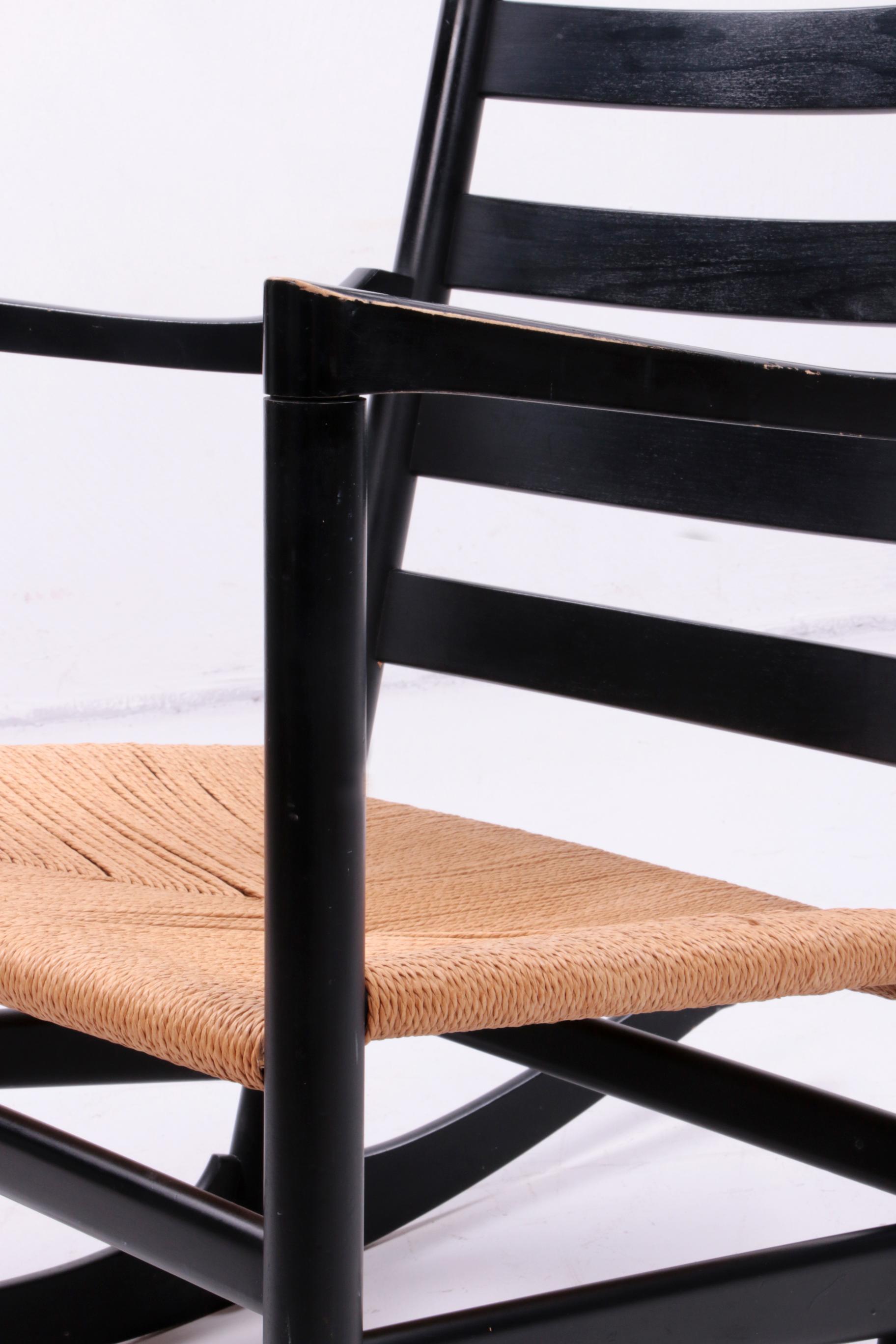 Danish Design Rocking Chair Design by Hans.J.Wegner Model Ch45 For Sale 1
