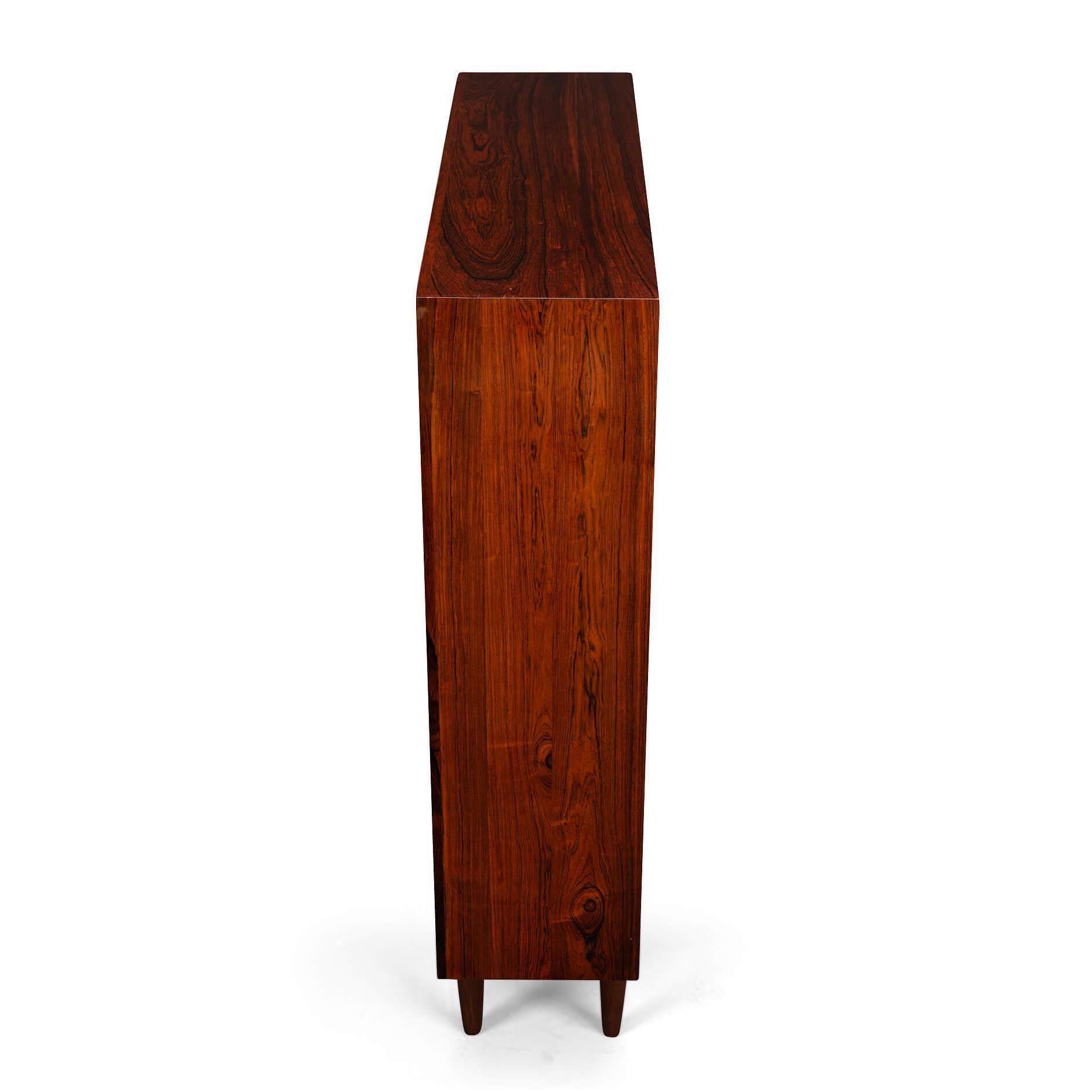 Mid-Century Modern Danish Design Rosewood Bookcase made by Nexo, 1960s For Sale