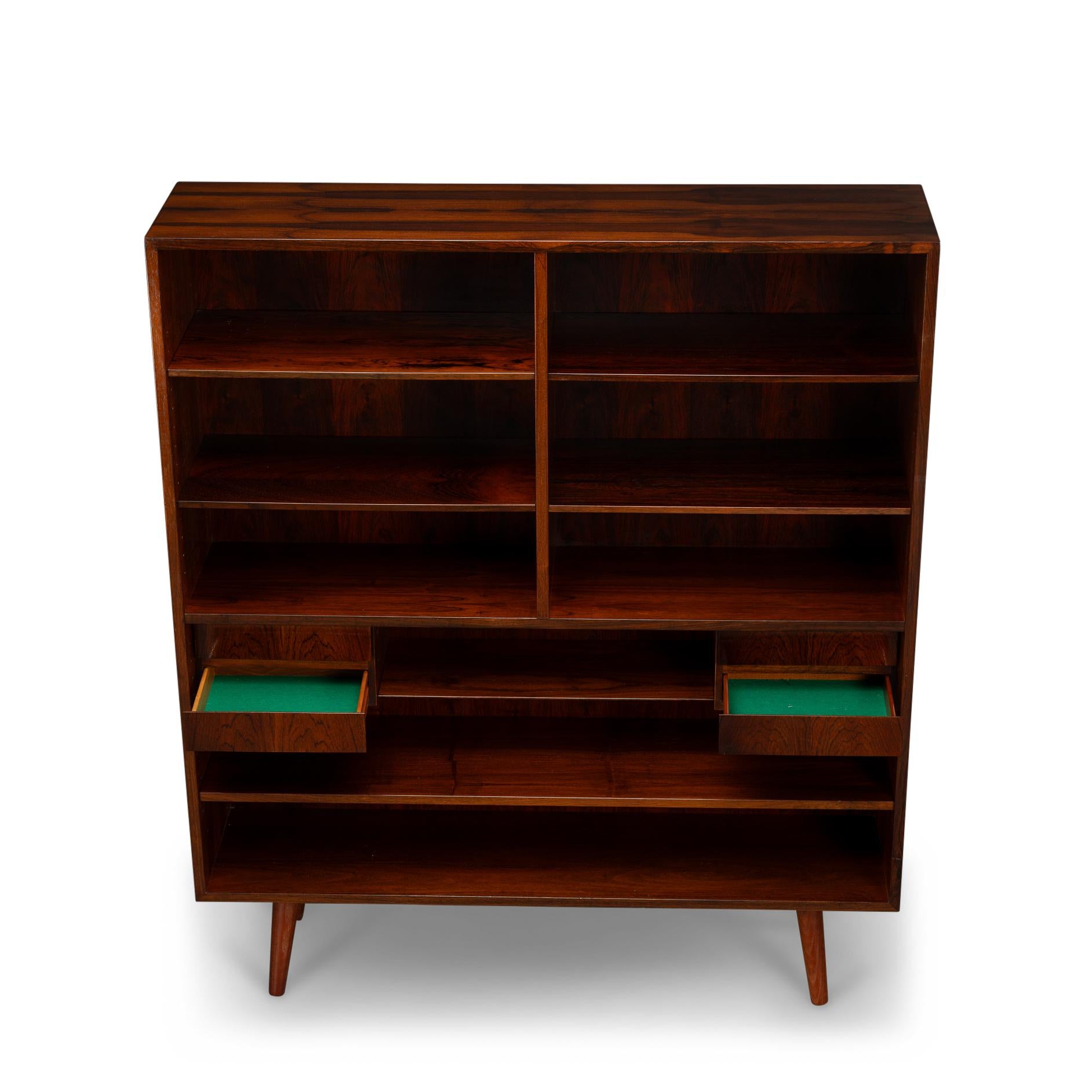 Danese Libreria in palissandro di design danese Model 5 di Omann Jun Mobelfabrik, anni '60 in vendita