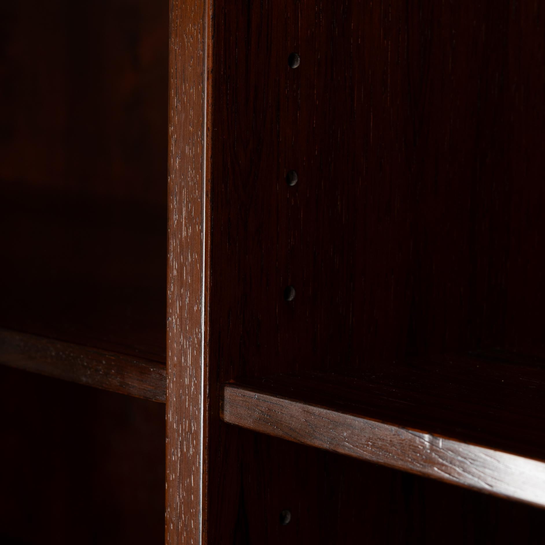 Libreria in palissandro di design danese Model 5 di Omann Jun Mobelfabrik, anni '60 in vendita 1