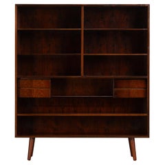 Danish Design Rosewood Bookcase Model 5 by Omann Jun Mobelfabrik, 1960s