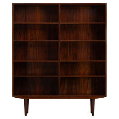 Danish Design Rosewood Bookcase Model 6 by Omann Jun Mobelfabrik, 1960s