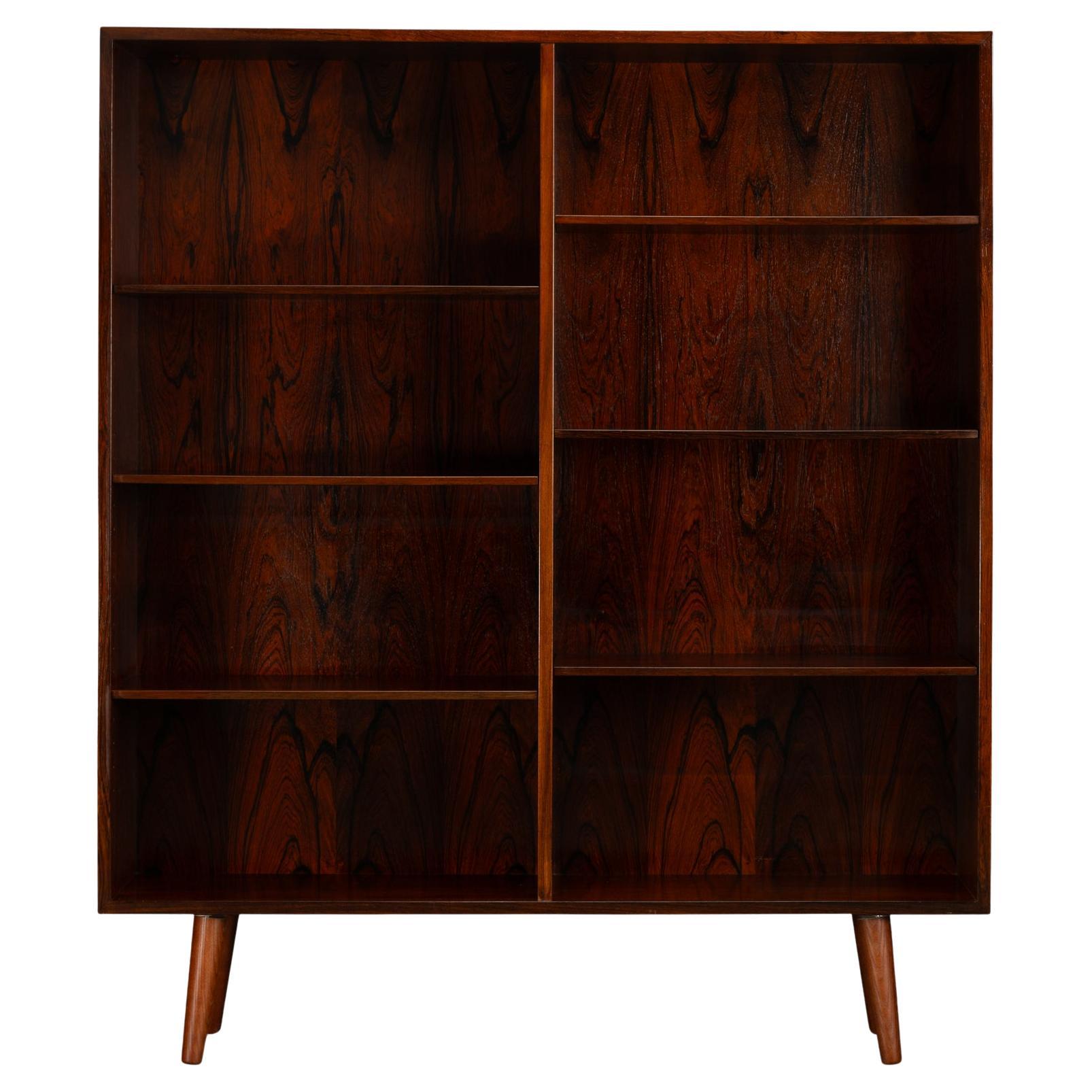 Danish Design Rosewood Bookcase Model 6 by Omann Jun Mobelfabrik, 1960s in vendita