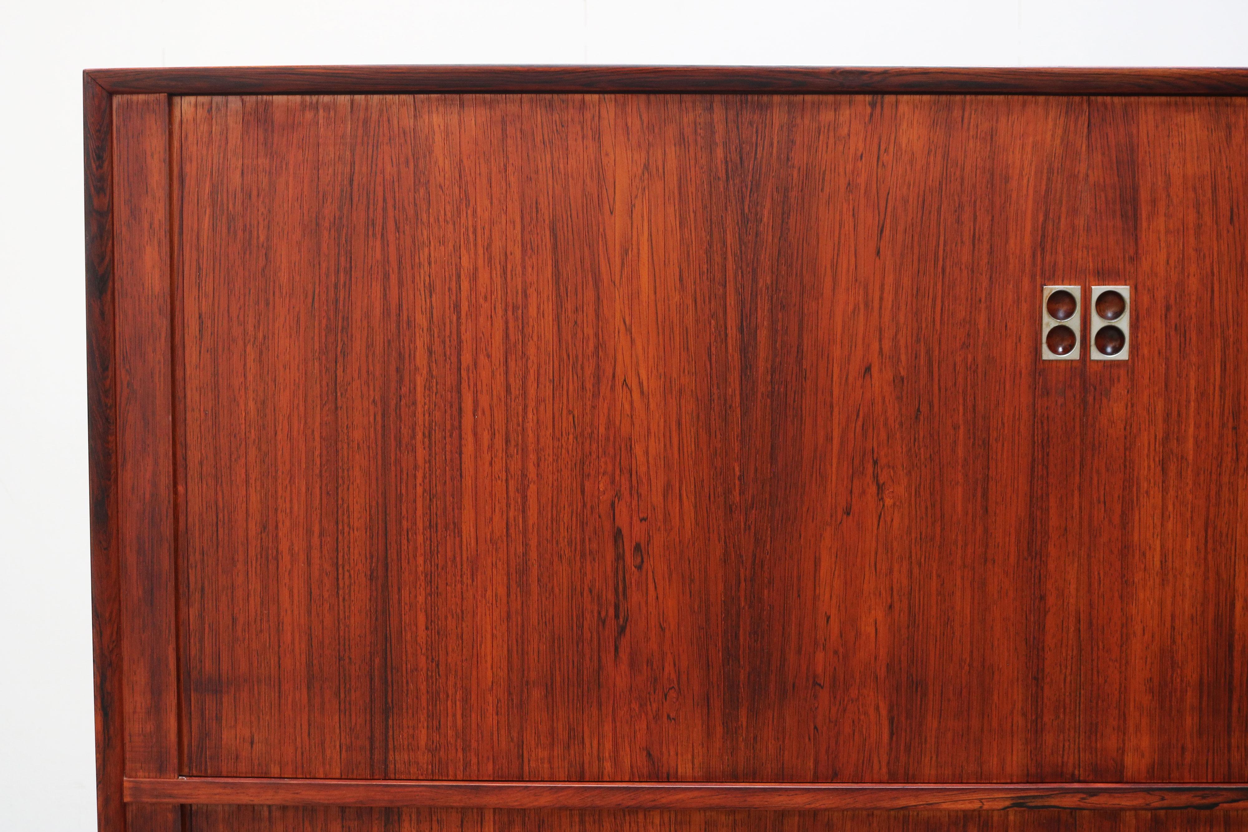 Credenza di design danese in palissandro di Arne Vodder per Sibast 1958 Danimarca Palissandro in vendita 6