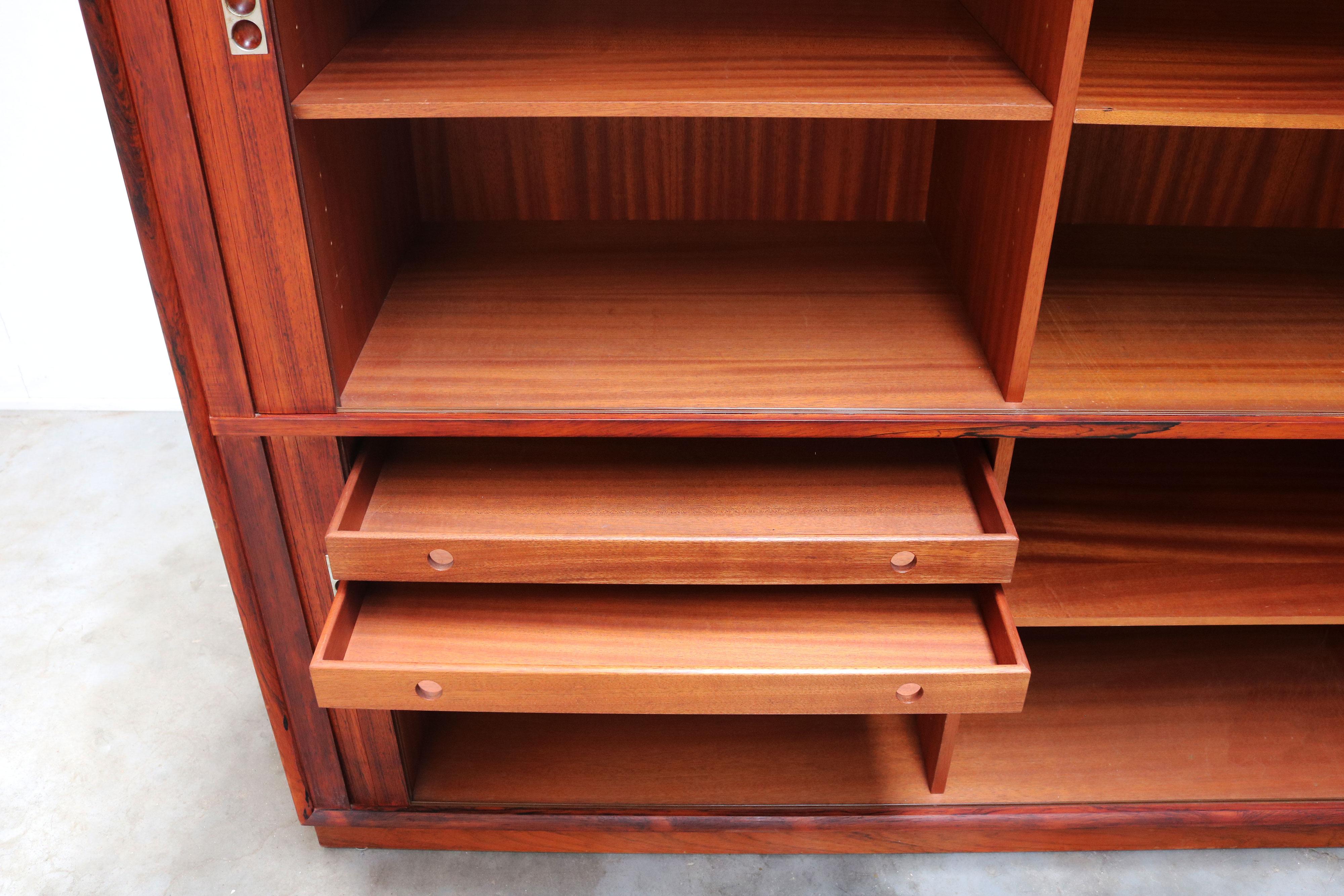 Metà XX secolo Credenza di design danese in palissandro di Arne Vodder per Sibast 1958 Danimarca Palissandro in vendita