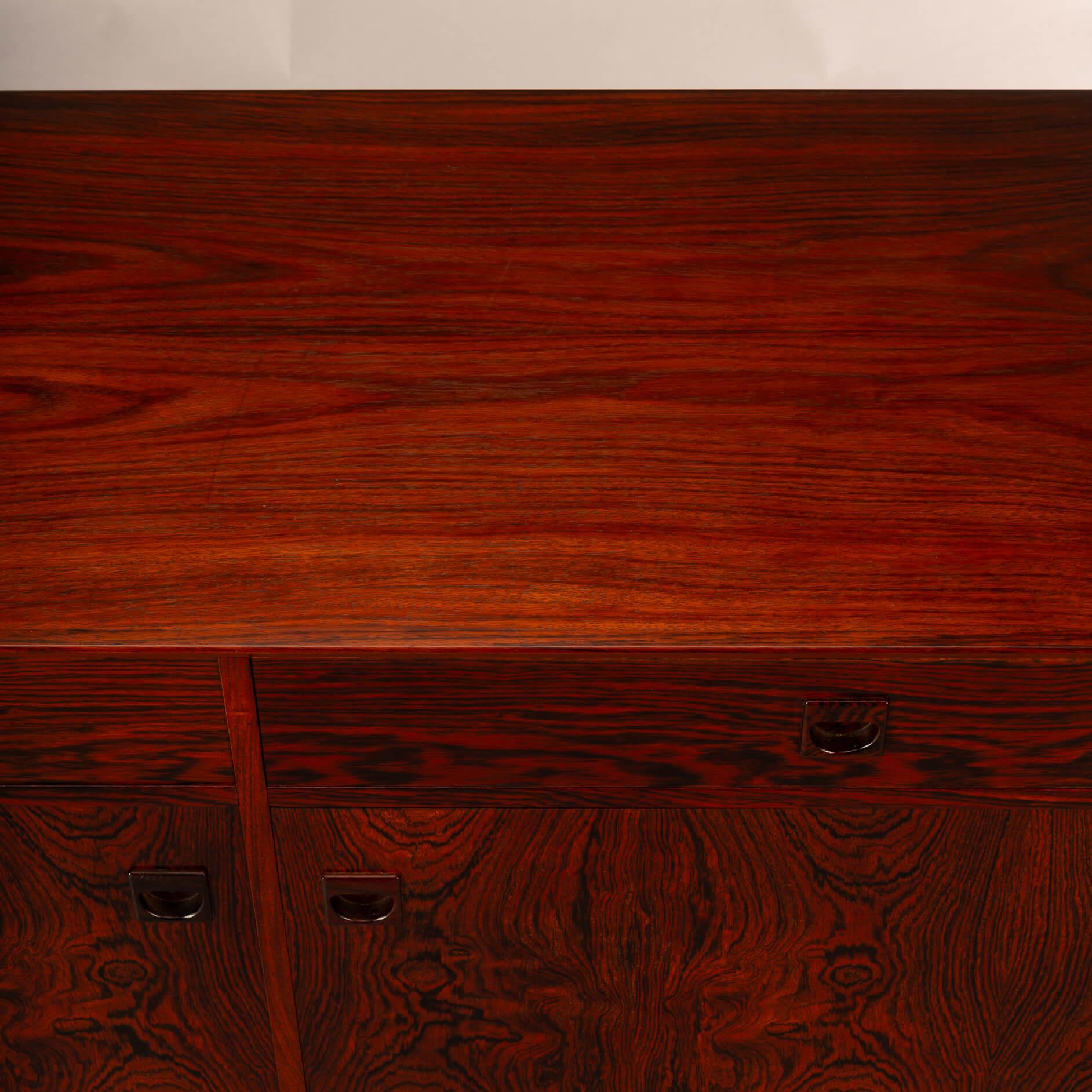 Danish Design Rosewood small Sideboard by E Brouer for Brouer Møbelfabrik, 1960s 5