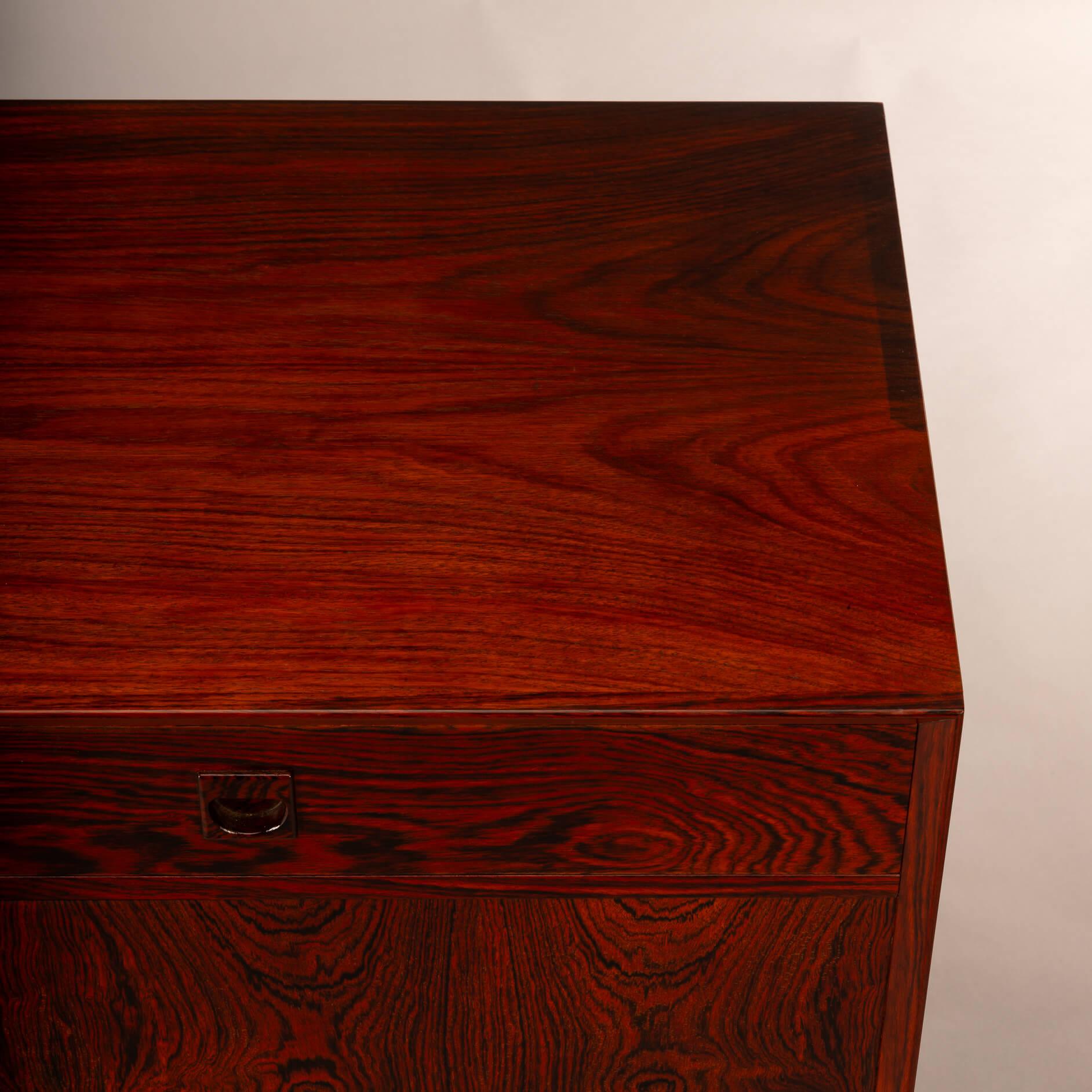 Danish Design Rosewood small Sideboard by E Brouer for Brouer Møbelfabrik, 1960s 6