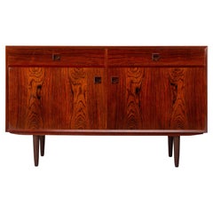 Danish Design Rosewood Small Sideboard by E Brouer for Brouer Møbelfabrik, 1960s