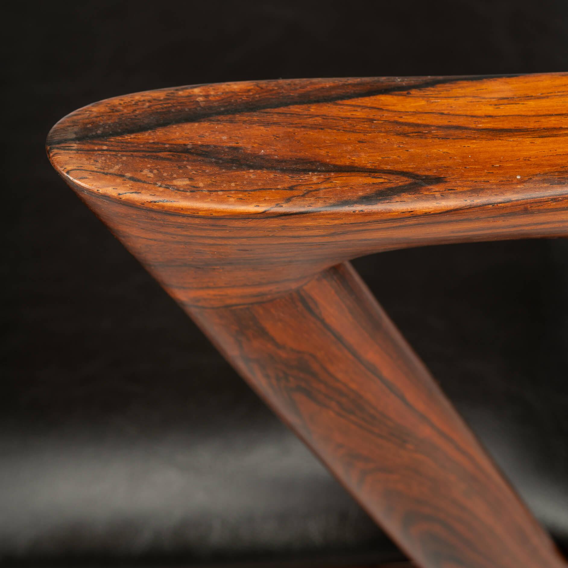 Silla Z de palisandro de diseño danés, modelo 42, de Kai Kristiansen, años 60, set de 2 piezas en venta 10