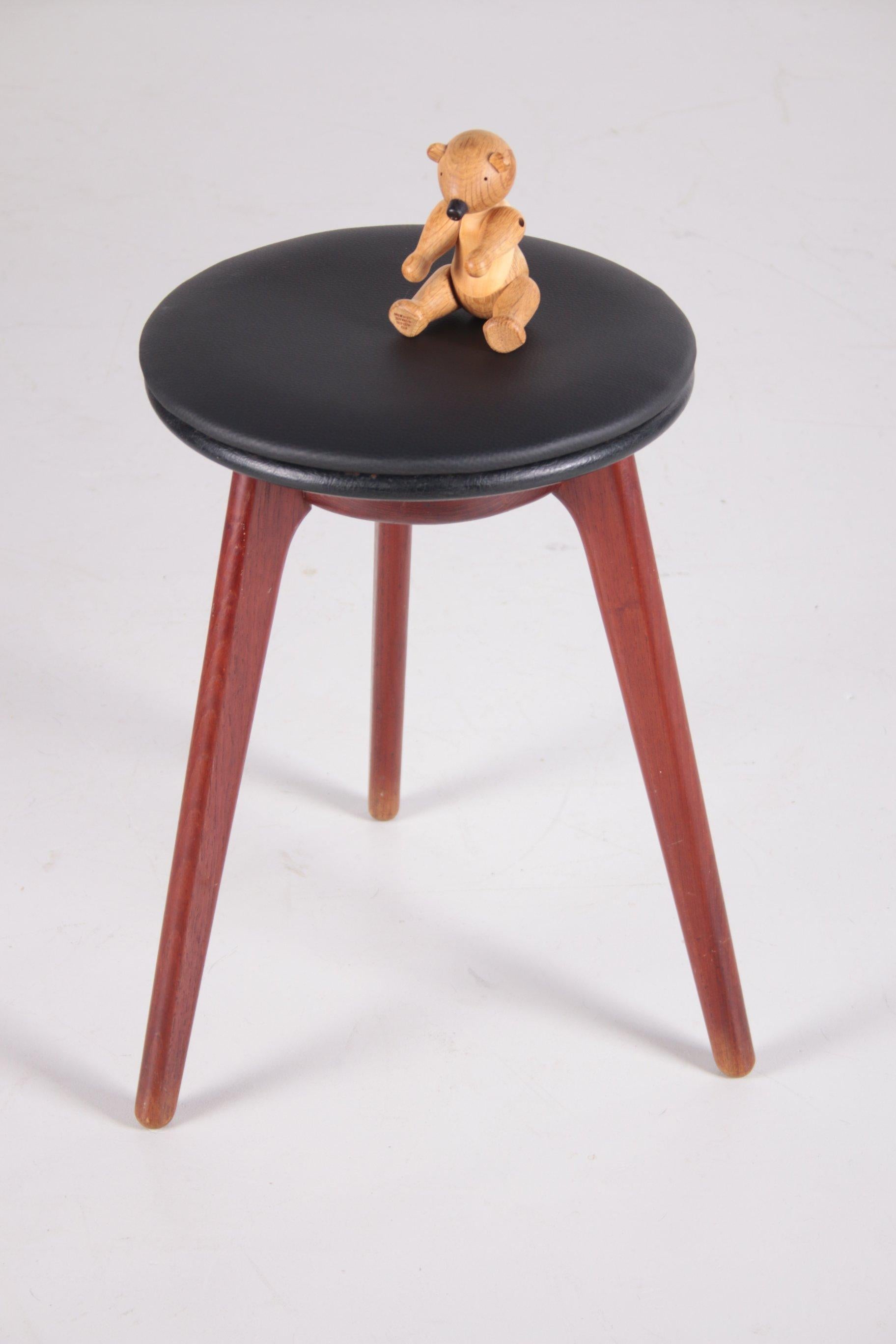 Danish Design Side Stool by Erik Buch Made by Domus Danica, 1960s For Sale 1