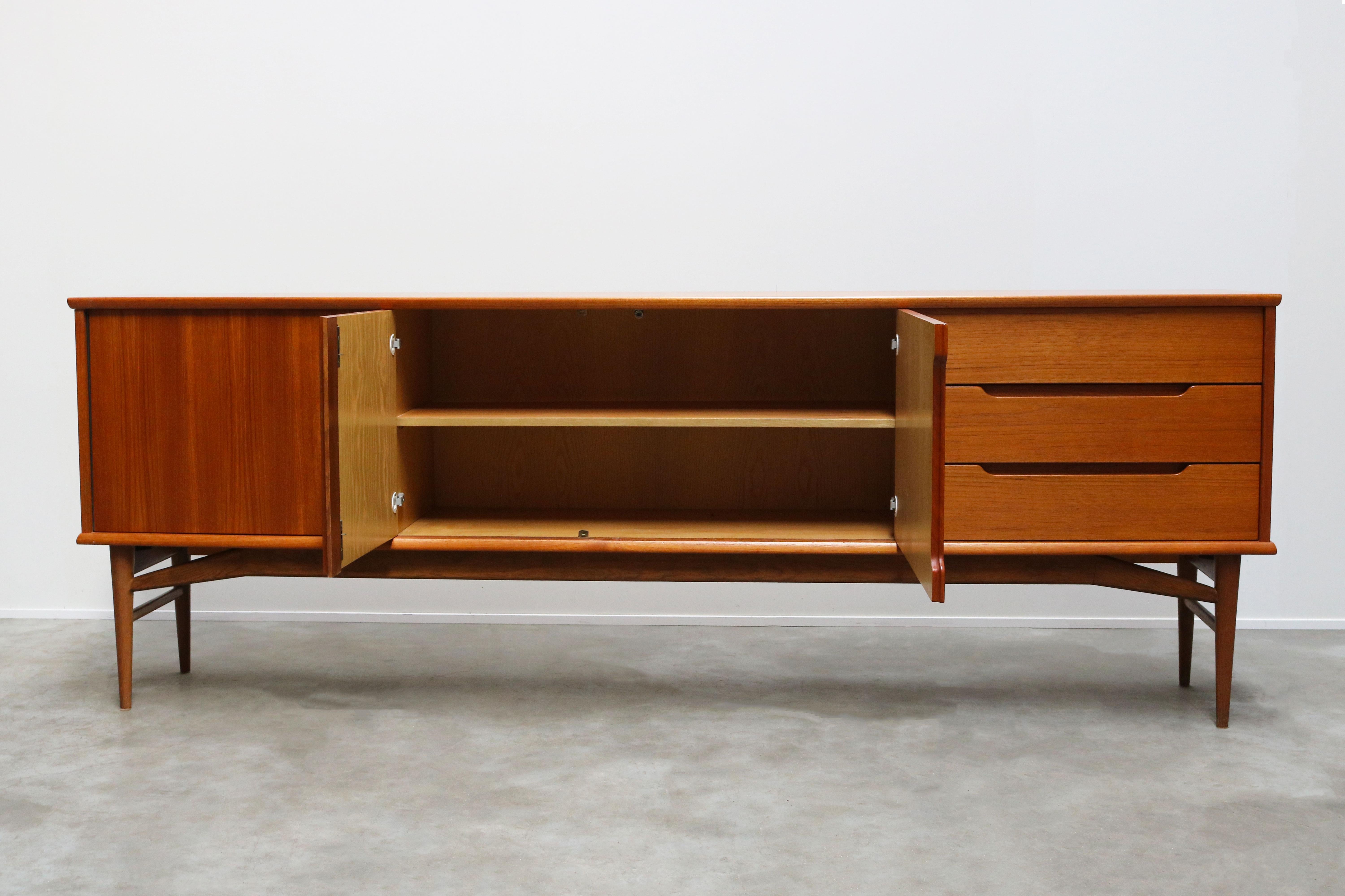 Mid-Century Modern Danish Design Sideboard / Credenza by Borge Mogensen for Fredericia 1950s Teak