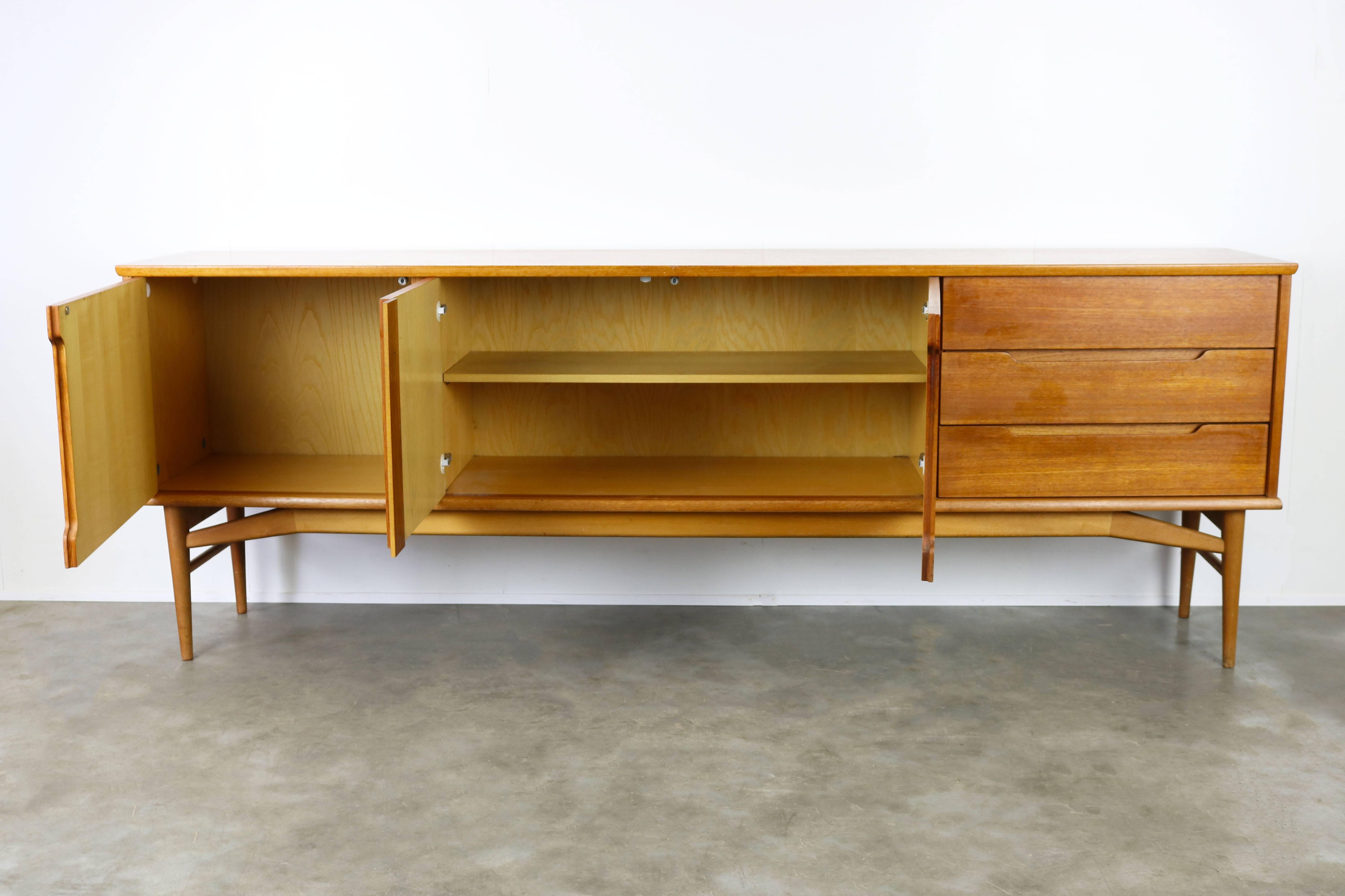 Mid-20th Century Danish Design Sideboard / Credenza by Borge Mogensen for Fredericia 1950s Teak