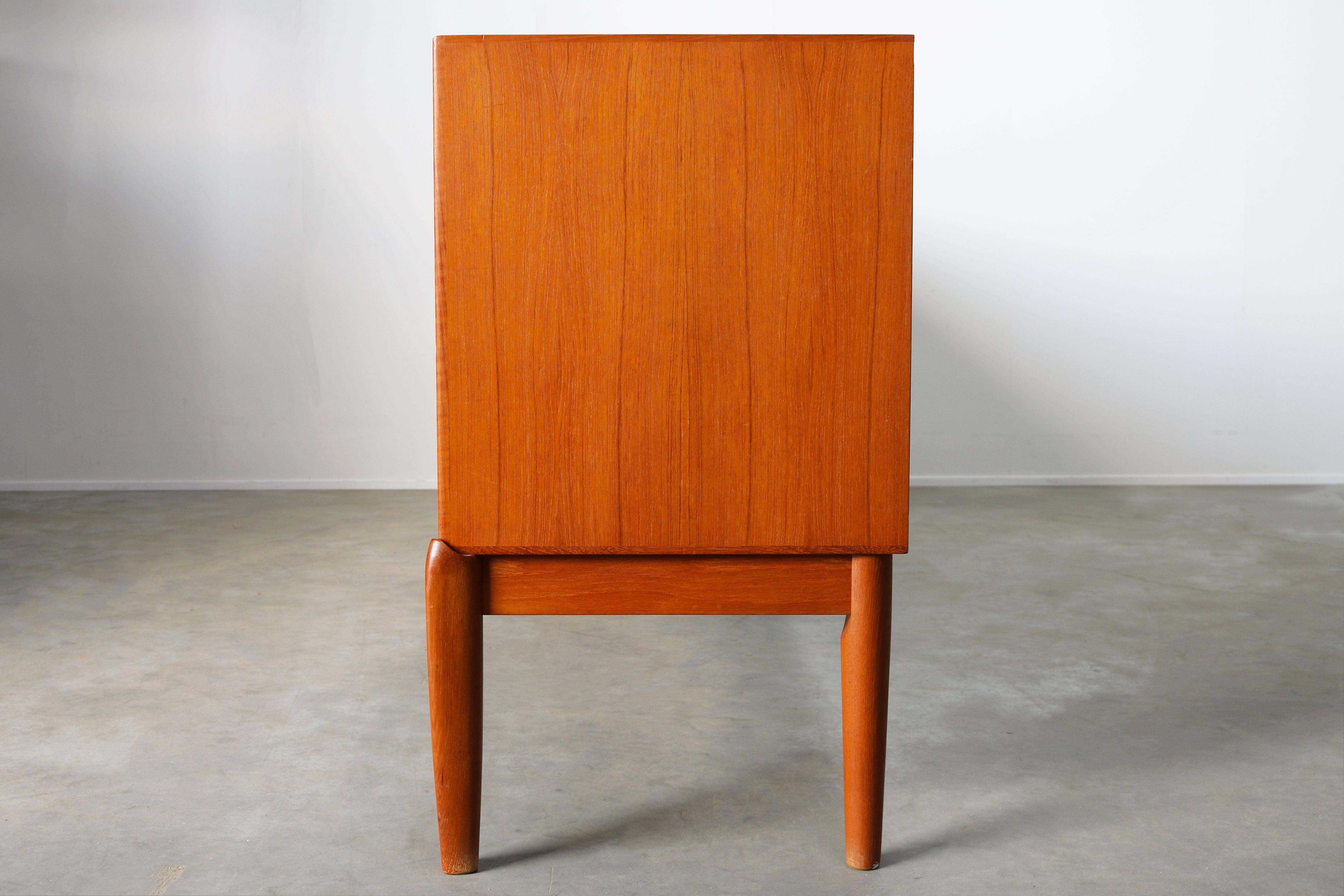 Danish Design Sideboard / Credenza by H.W. Klein for Bramin Teak Brown, 1950s 10