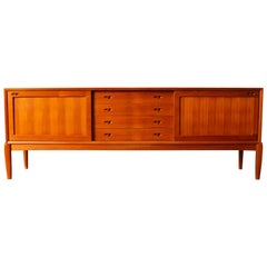 Danish Design Sideboard / Credenza by H.W. Klein for Bramin Teak Brown, 1950s