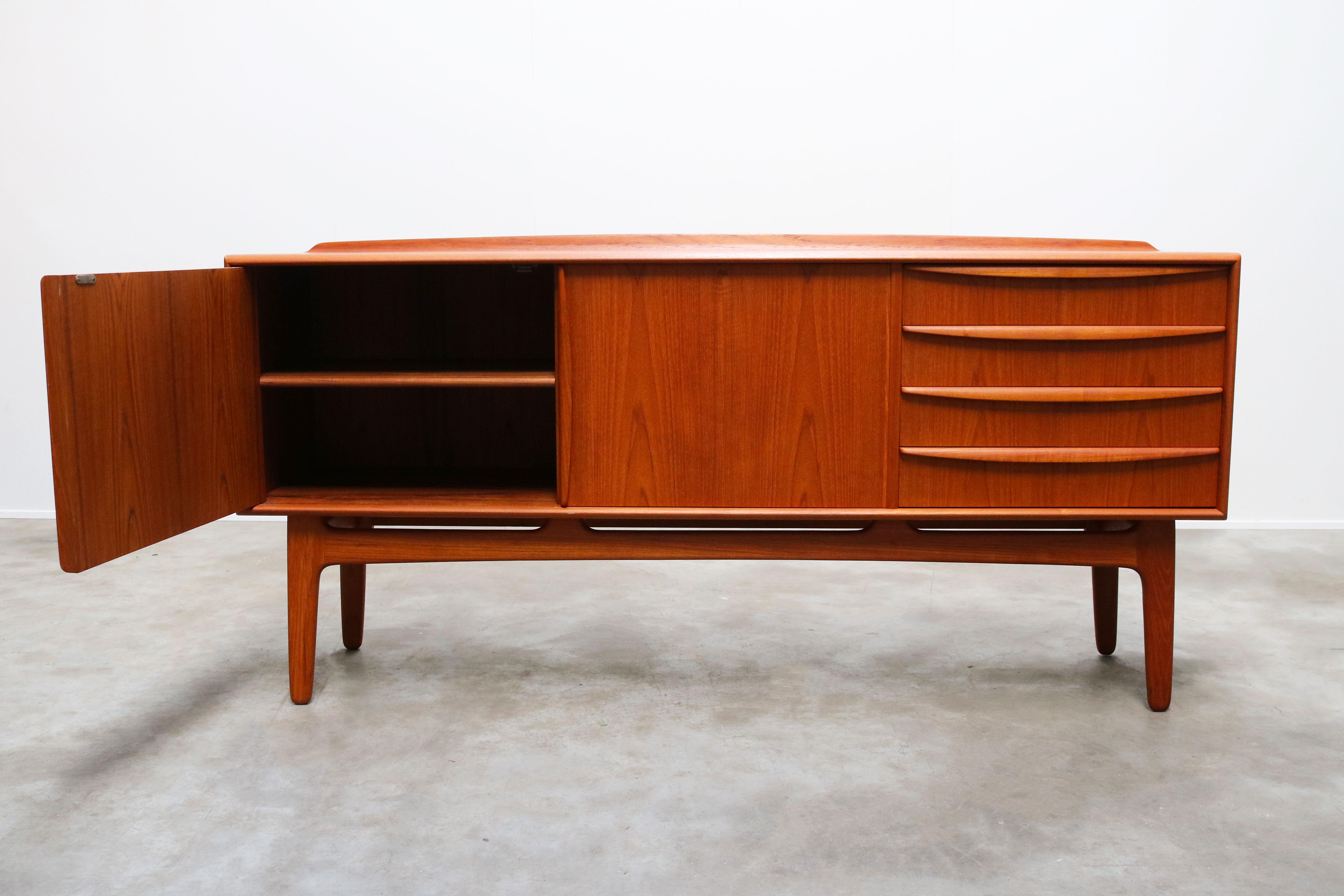 Mid-20th Century Danish Design Sideboard / Credenza by Svend Aage Madsen for K. Knudsen & Son