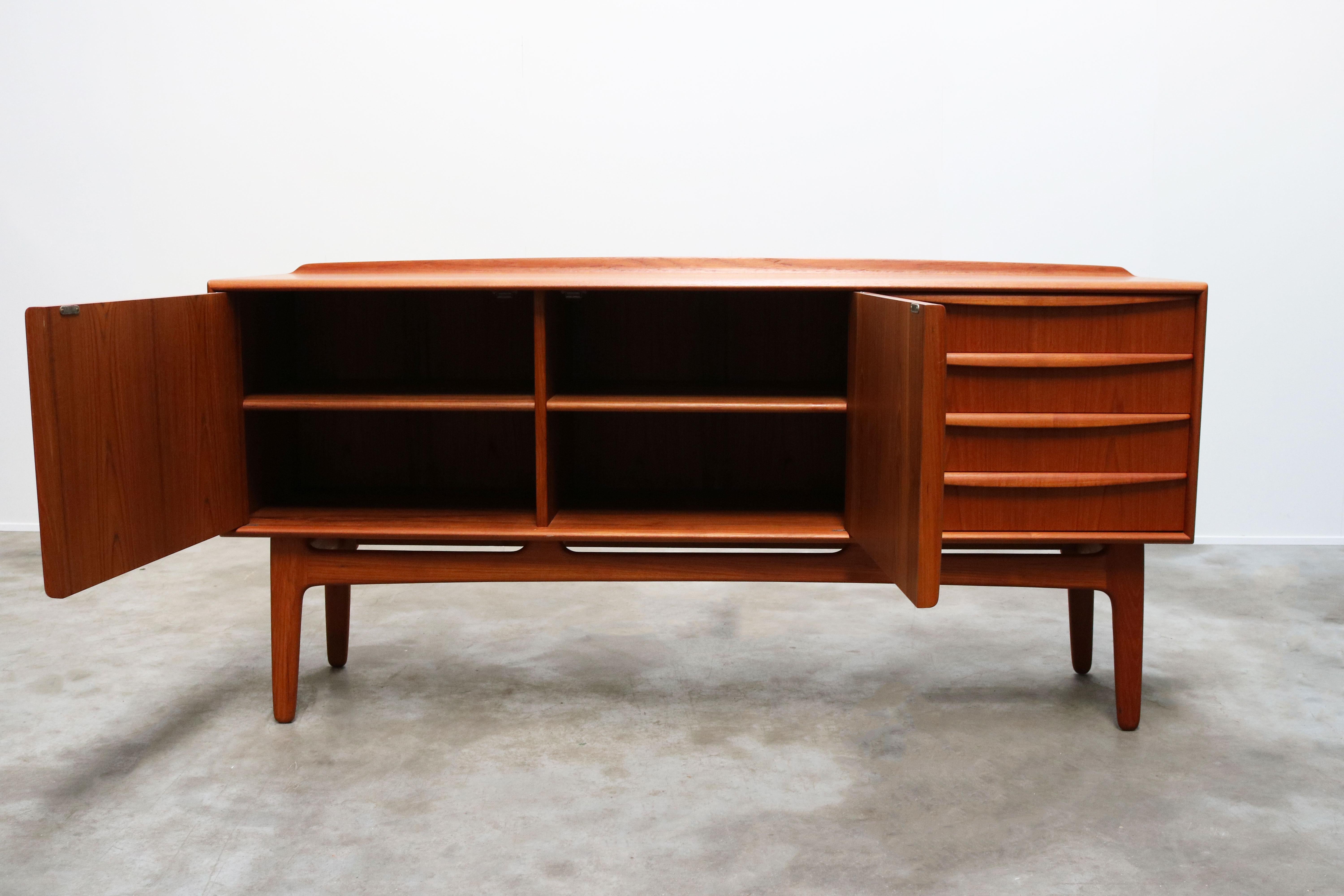 Teak Danish Design Sideboard / Credenza by Svend Aage Madsen for K. Knudsen & Son