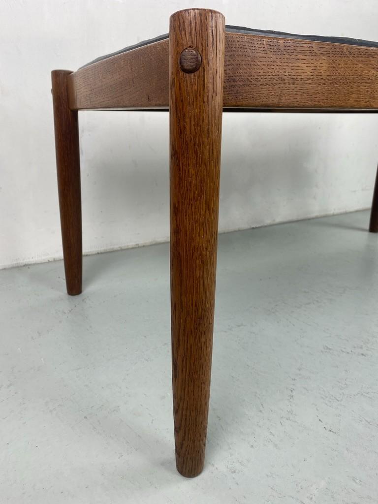 Danish Design slate top coffee table - Magnus Olesen 1960 For Sale 10
